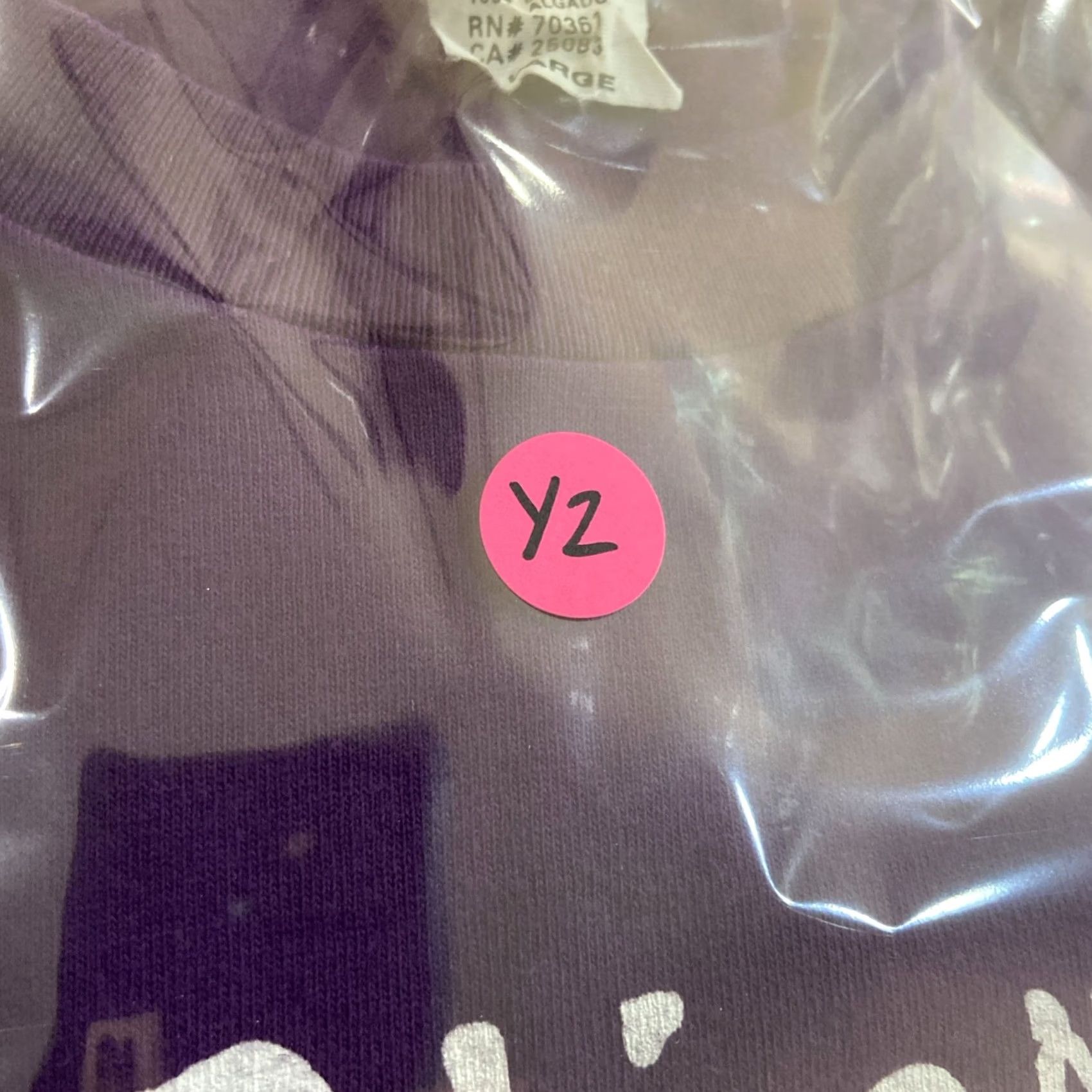 Vintage VINTAGE 90s LOVE POTION NO. 69 T-Shirt Purple XL Skeleteen Oneita Crew Neck Short Sleeve Men's7 Size US L / EU 52-54 / 3 - 8 Thumbnail