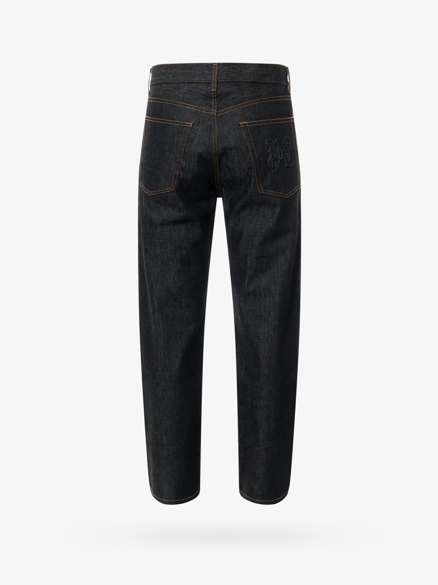 image of Palm Angels Jeans Man Black Jeans, Men's (Size 33)