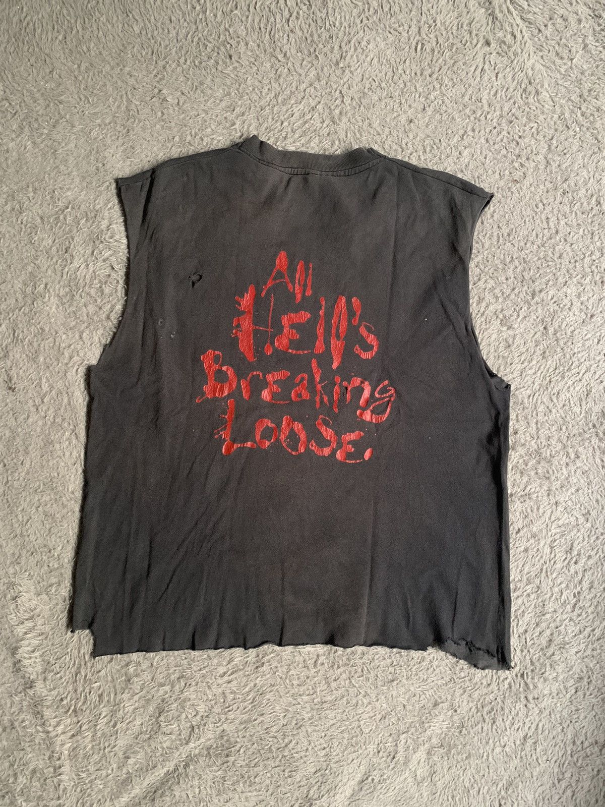 4GSELLER Vintage 90’s Thrashed Doom Video Game Promo Tee Erd Grunge Size US XL / EU 56 / 4 - 10 Thumbnail