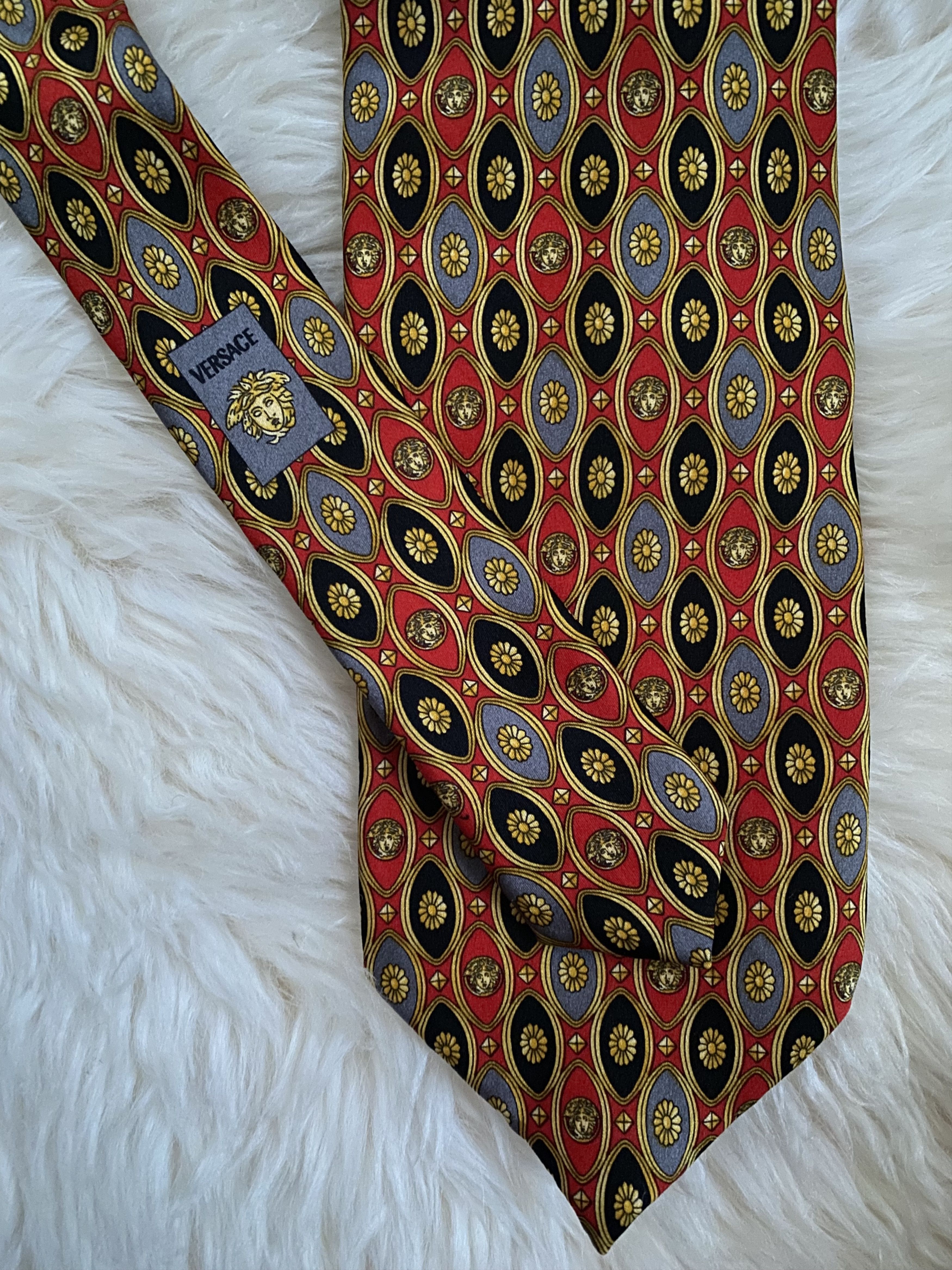 Versace Gianni Versace Tie Silk Vintage Size ONE SIZE - 6 Thumbnail
