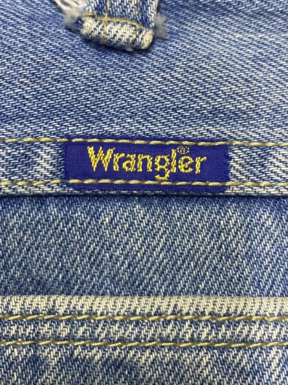 Vintage Wrangler Japan Greensboro N.C Blue Wash Jeans Size US 28 / EU 44 - 10 Thumbnail