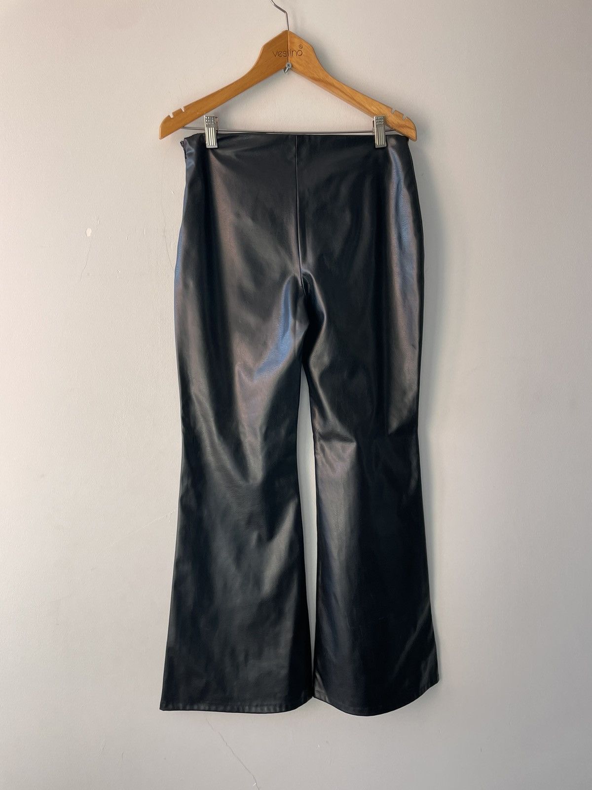 Vintage Vintage vegan leather trousers Size 26" / US 2 / IT 38 - 14 Thumbnail