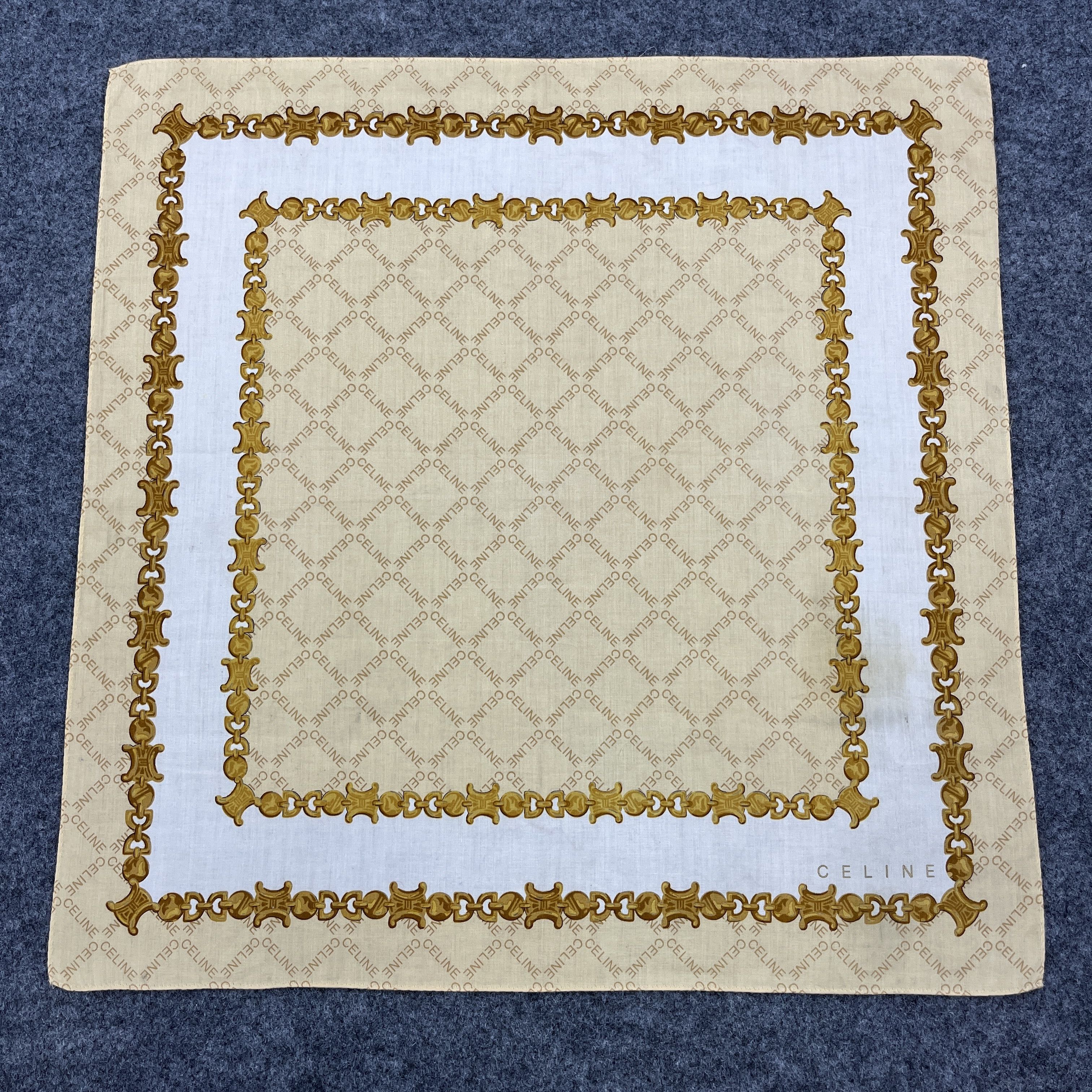Celine Celine Handkerchief / Bandana / Neckerchief B1672 Size ONE SIZE - 1 Thumbnail