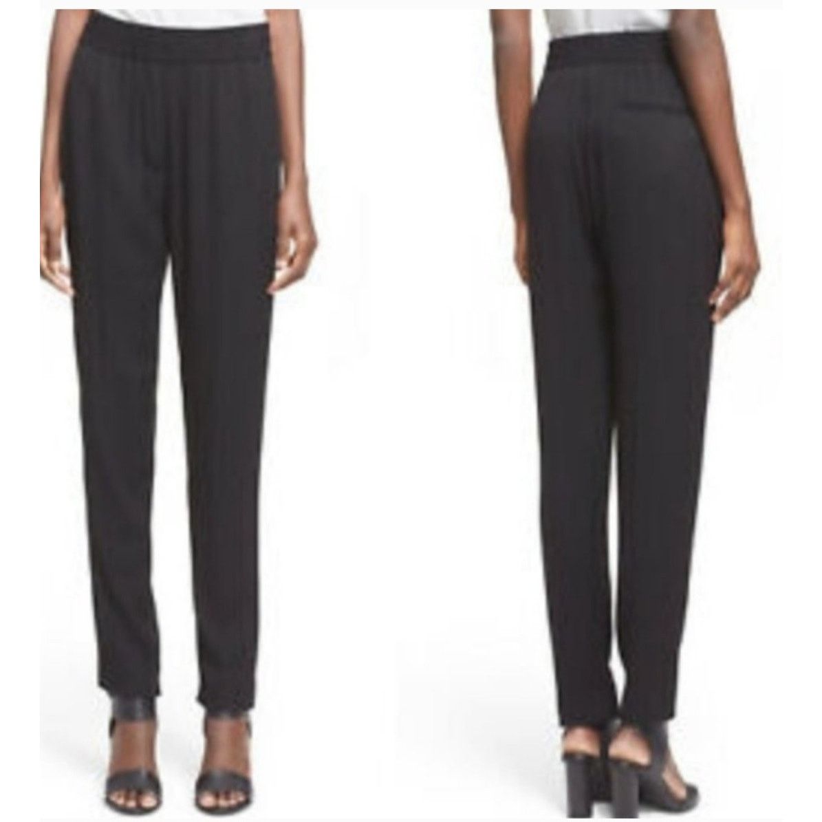 3.1 Phillip Lim 3.1 Phillip Lim Black Pleated Ankle Trouser Pants Size 27" / US 4 / IT 40 - 1 Thumbnail