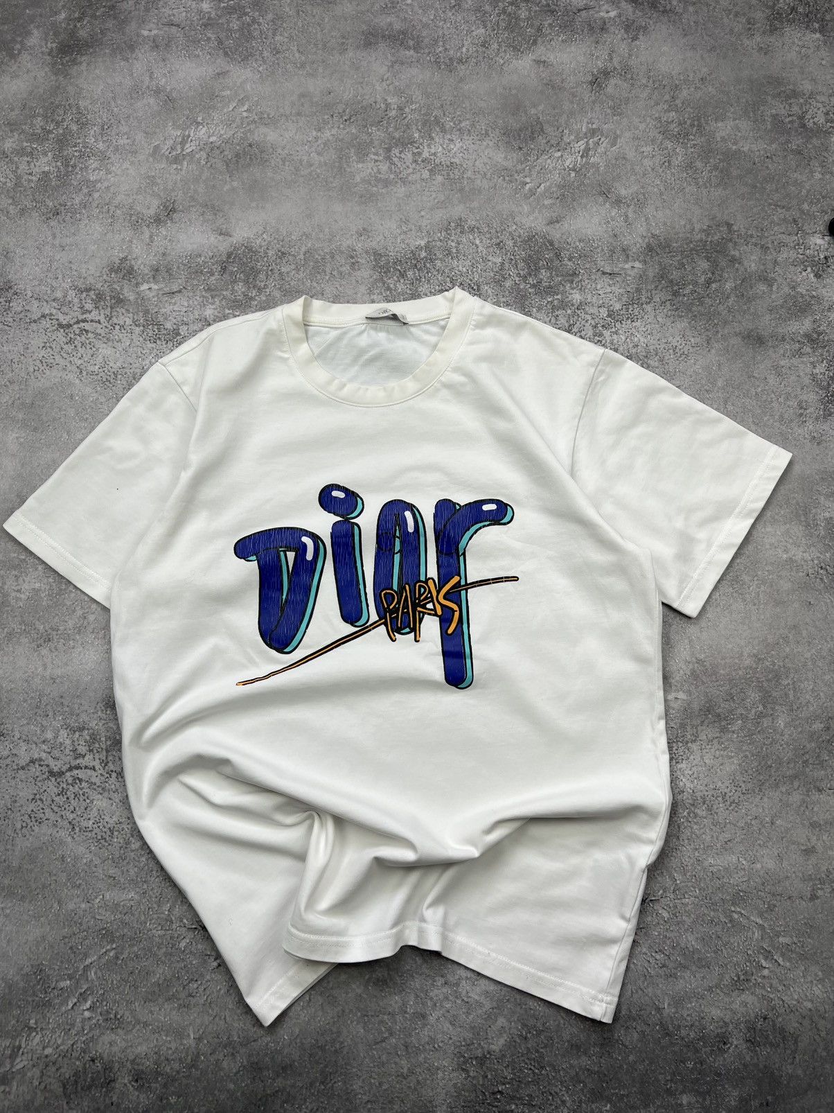 Dior Dior Paris White Basic T Shirt tee Mens Small Size US S / EU 44-46 / 1 - 1 Thumbnail
