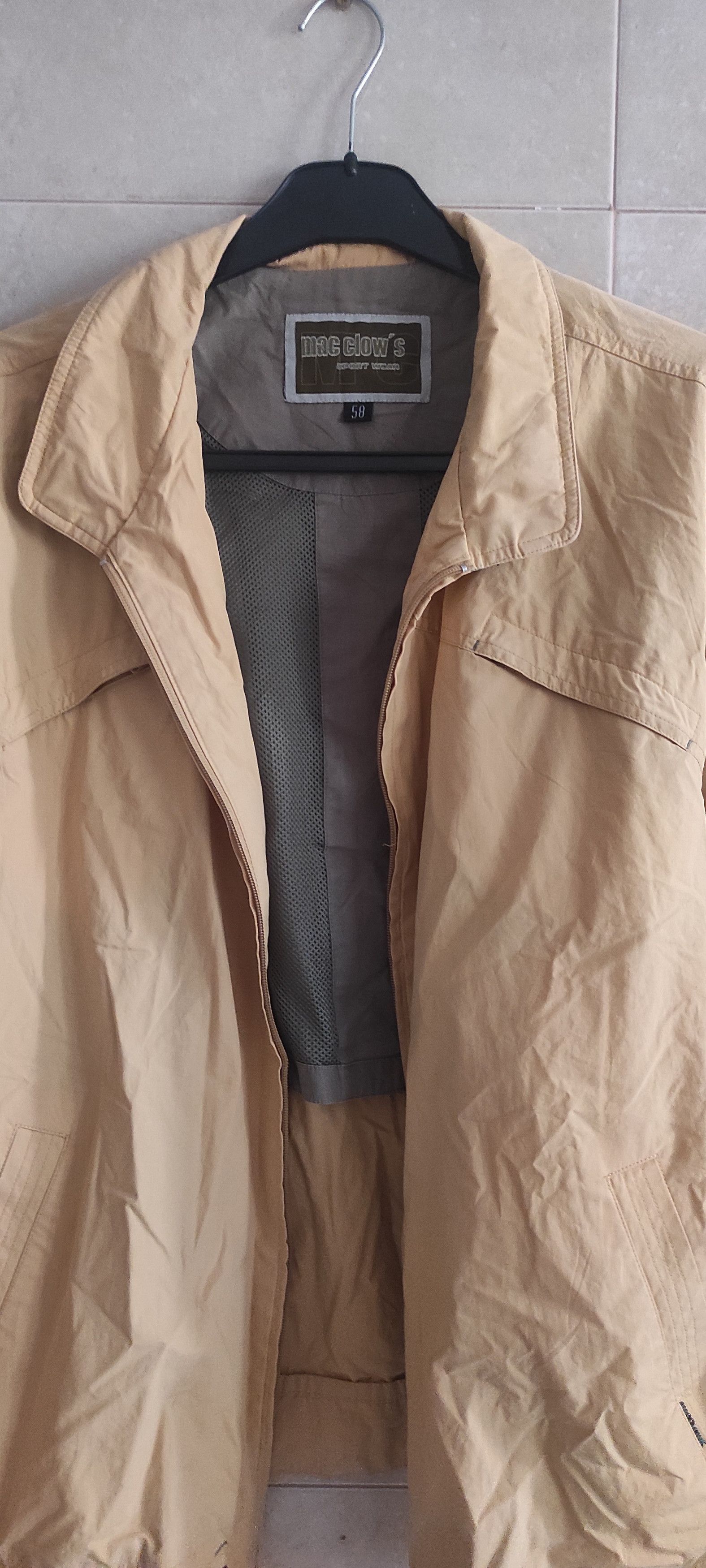 Vintage Mac Clow's men's sport Wear Jacket Size 58 Made in Spain Size US XXL / EU 58 / 5 - 4 Thumbnail