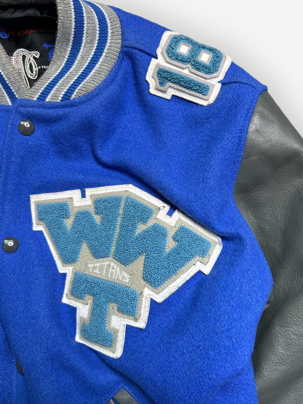 Vintage 80s/90s Cheerleading Chainstitch Varsity Jacket USA