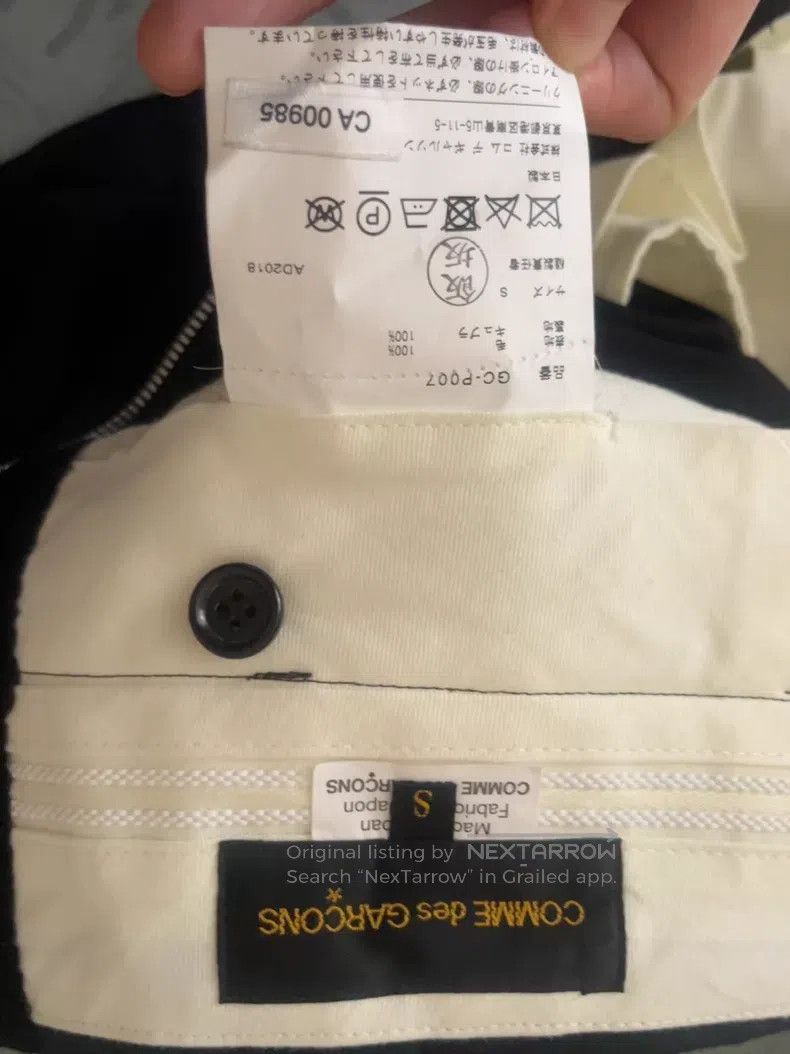 Comme des Garcons Comme Des Garcons size S Wool black shorts Size 23" - 5 Thumbnail