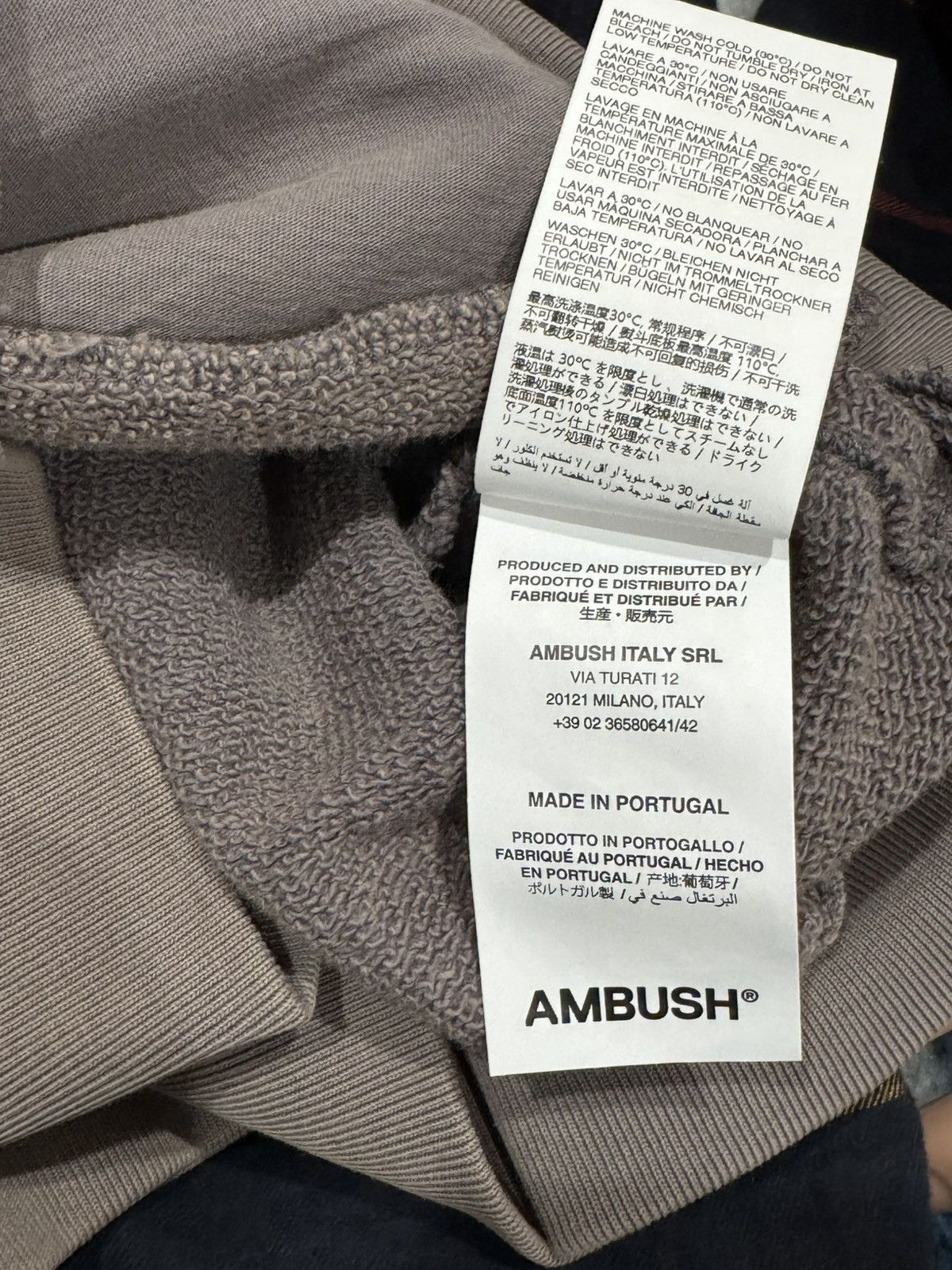 Ambush Design AMBUSH Design Gray Dove Hoodie BRAND NEW Size US M / EU 48-50 / 2 - 17 Thumbnail
