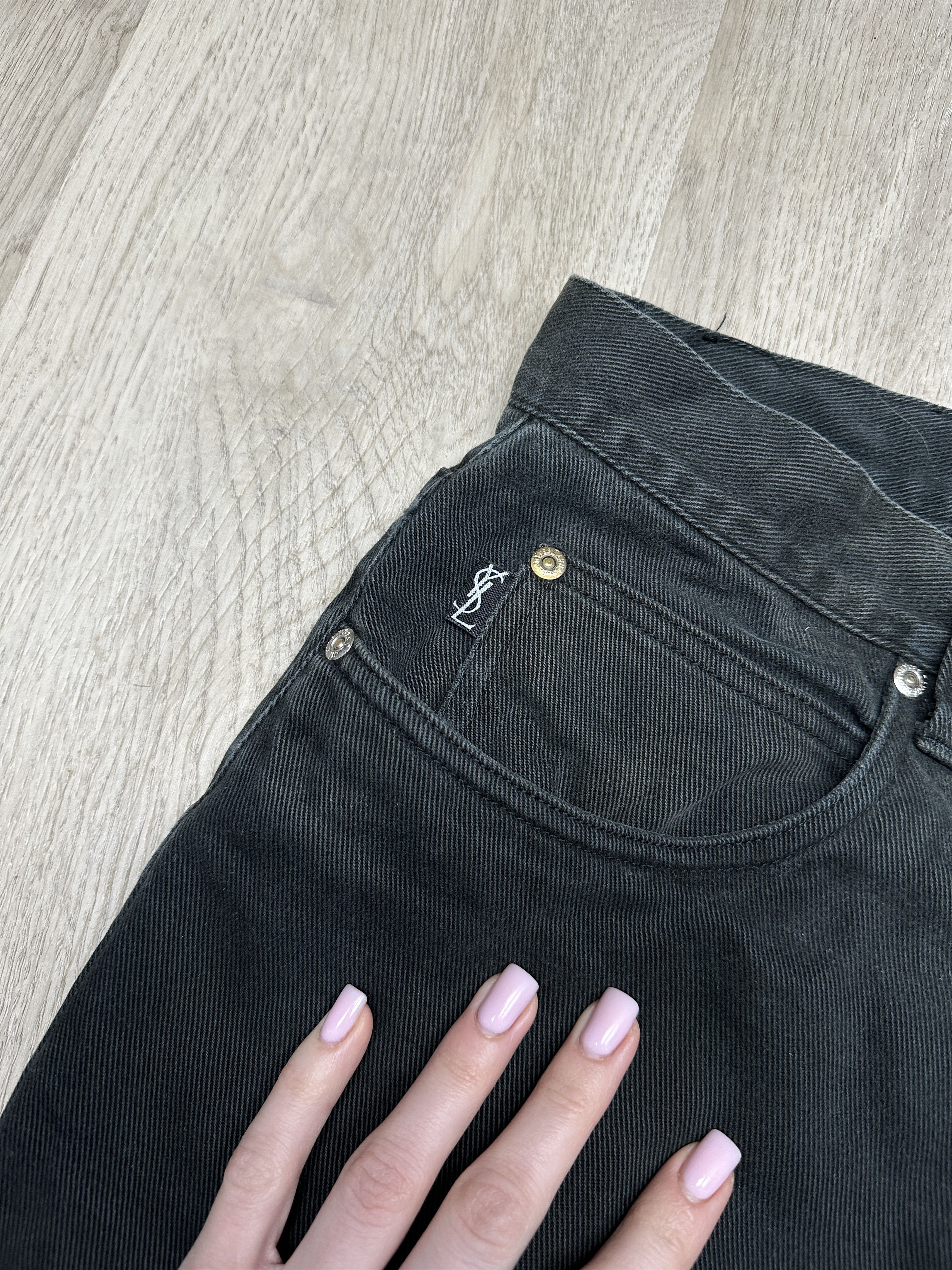 Yves Saint Laurent Yves Saint Laurent YSL 90s Vintage Mens Denim Pants Jeans Size US 36 / EU 52 - 8 Thumbnail