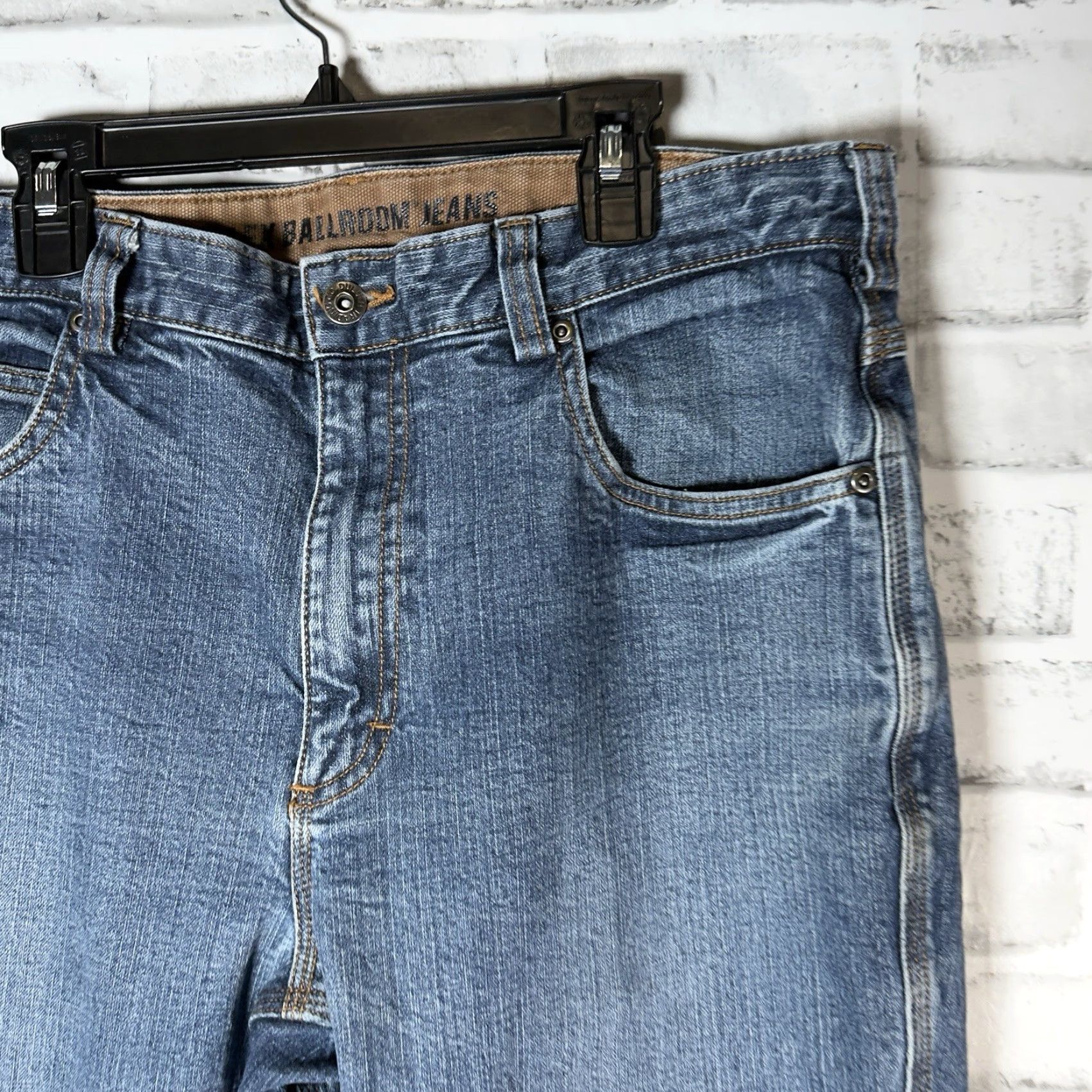 CO Duluth Trading Co Blue Cotton Jeans Mens Size 36x30 Size US 36 / EU 52 - 2 Thumbnail