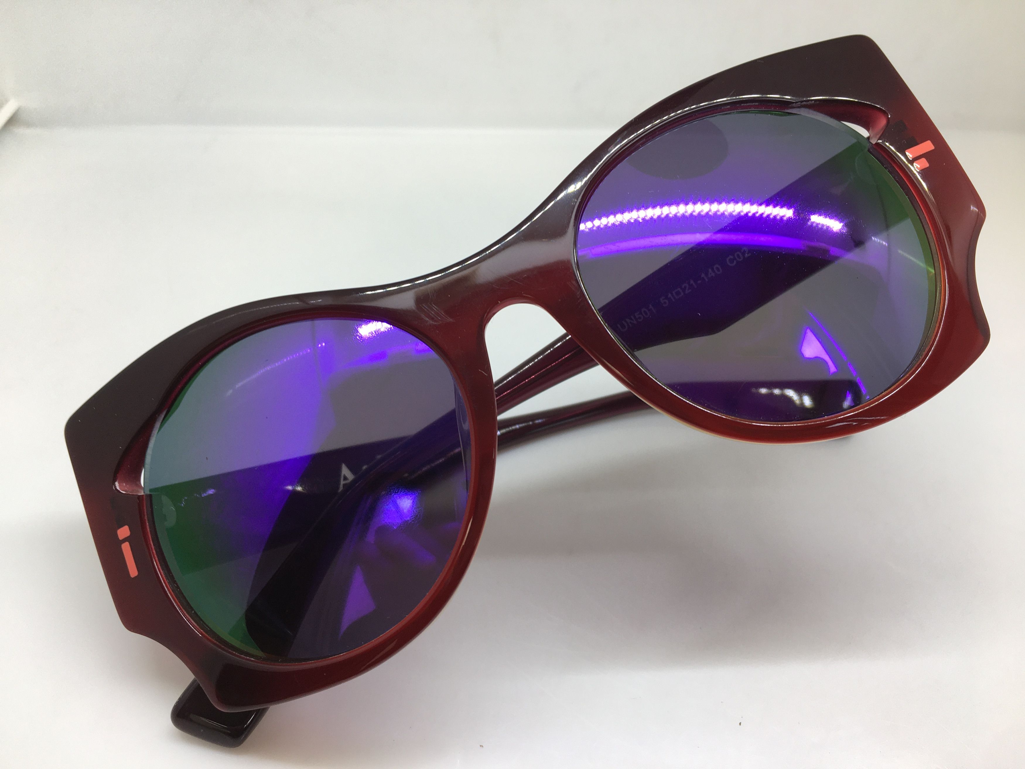Other Handmade Acetate RUNWAY SHOW Cateye Round Sunglasses Size ONE SIZE - 5 Thumbnail