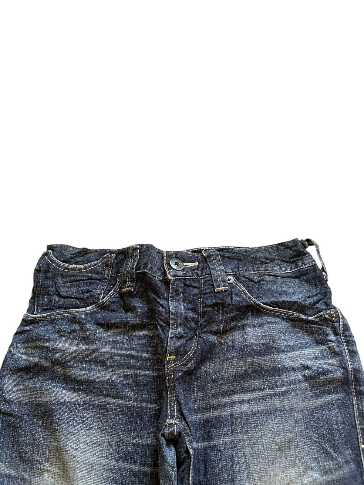 Levi's Vintage 90s Levis 511 Slim Buckle Back Distressed Jeans Size US 30 / EU 46 - 4 Thumbnail