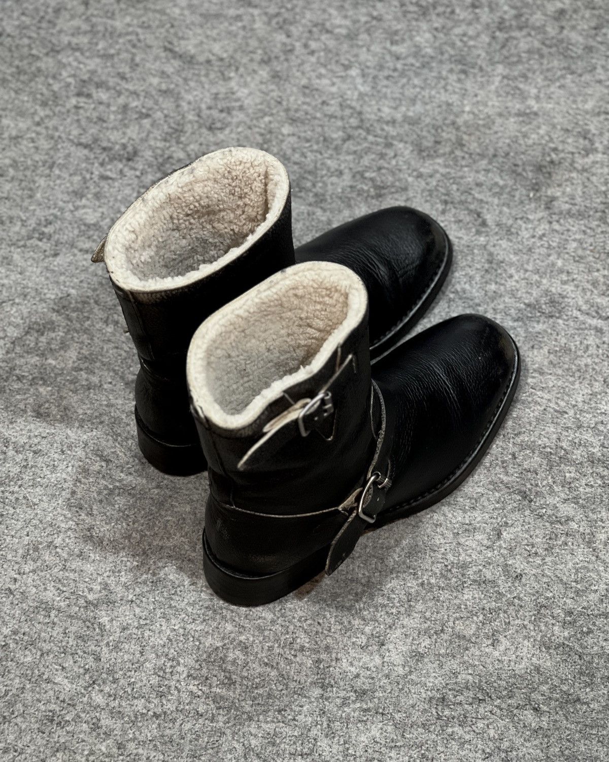 Maison Margiela Maison Margiela Shearing Lining Biker boot Size US 9.5 / EU 42-43 - 7 Thumbnail