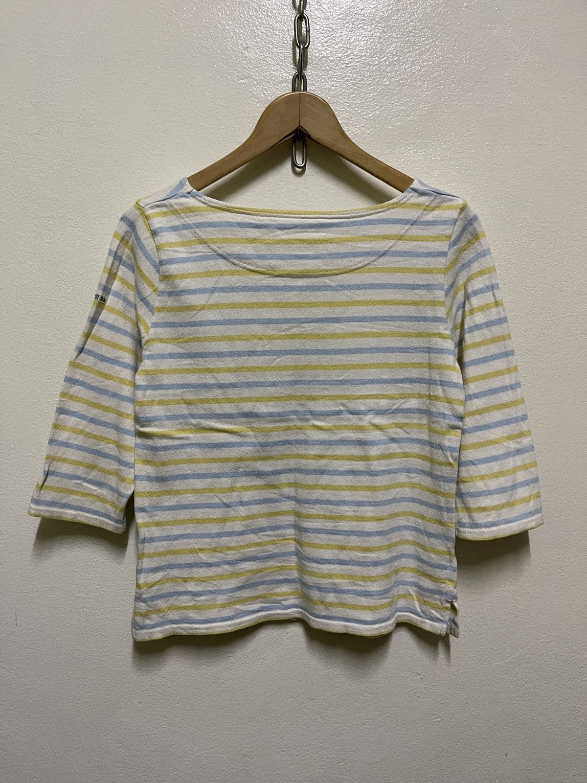 Beams Plus × Japanese Brand Beams Heart Boat Neck Stripe T Shirt Size S / US 4 / IT 40 - 7 Thumbnail
