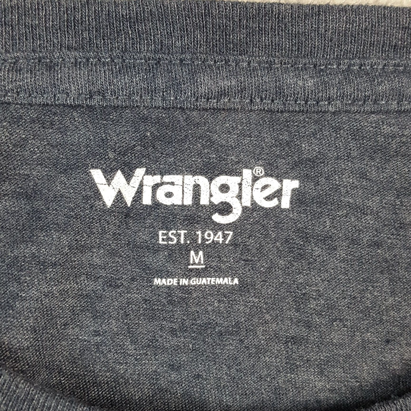 Wrangler VINTAGE Wrangler Cowboy Western T-Shirt Men Medium Gray 90s Workwear Long Sleeve Roping Size US M / EU 48-50 / 2 - 3 Thumbnail