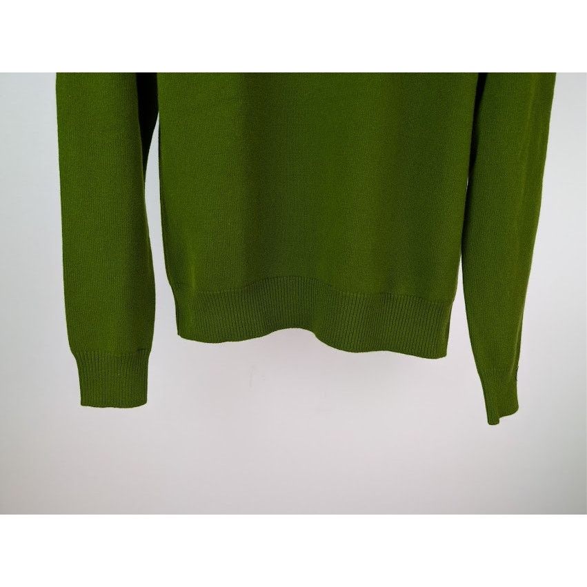 Bottega Veneta o1rshd1 Classic Cashmere Sweater in Olive Green Size US M / EU 48-50 / 2 - 4 Thumbnail