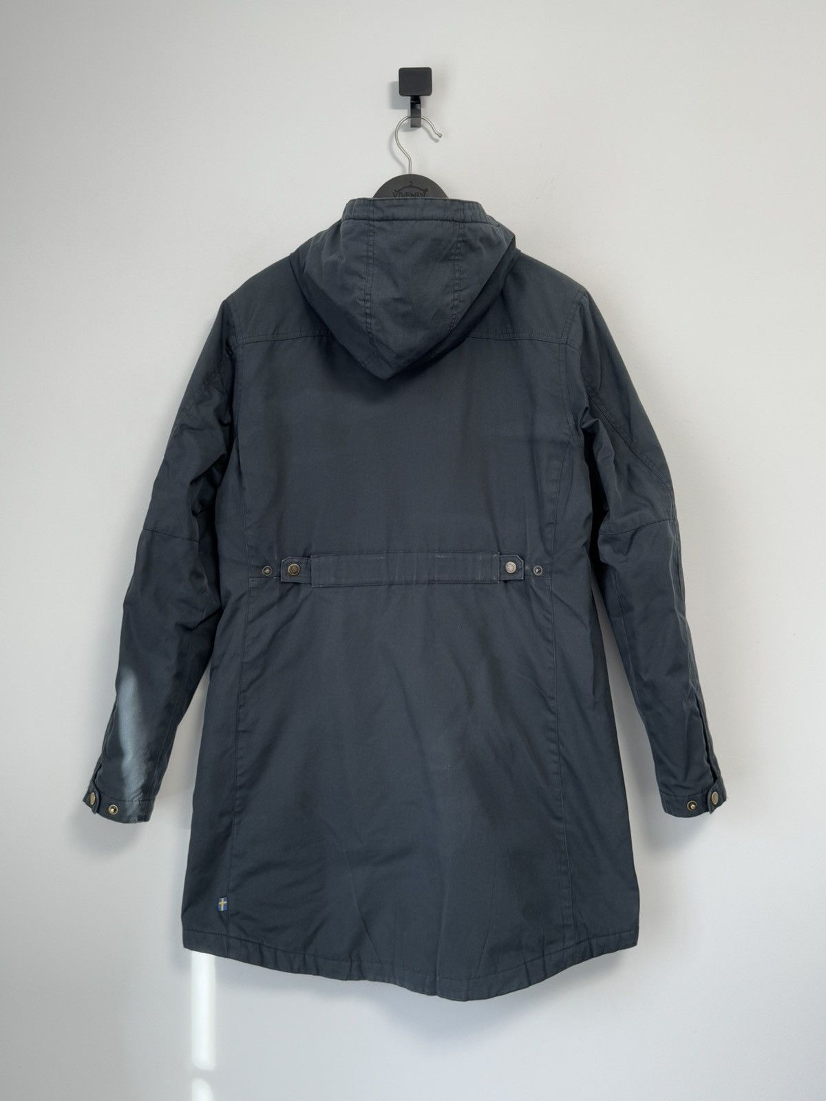 Fjallraven Fjallraven Kiruna Padded Parka Hooded Blue Navy Jacket Coat Size L / US 10 / IT 46 - 20 Thumbnail