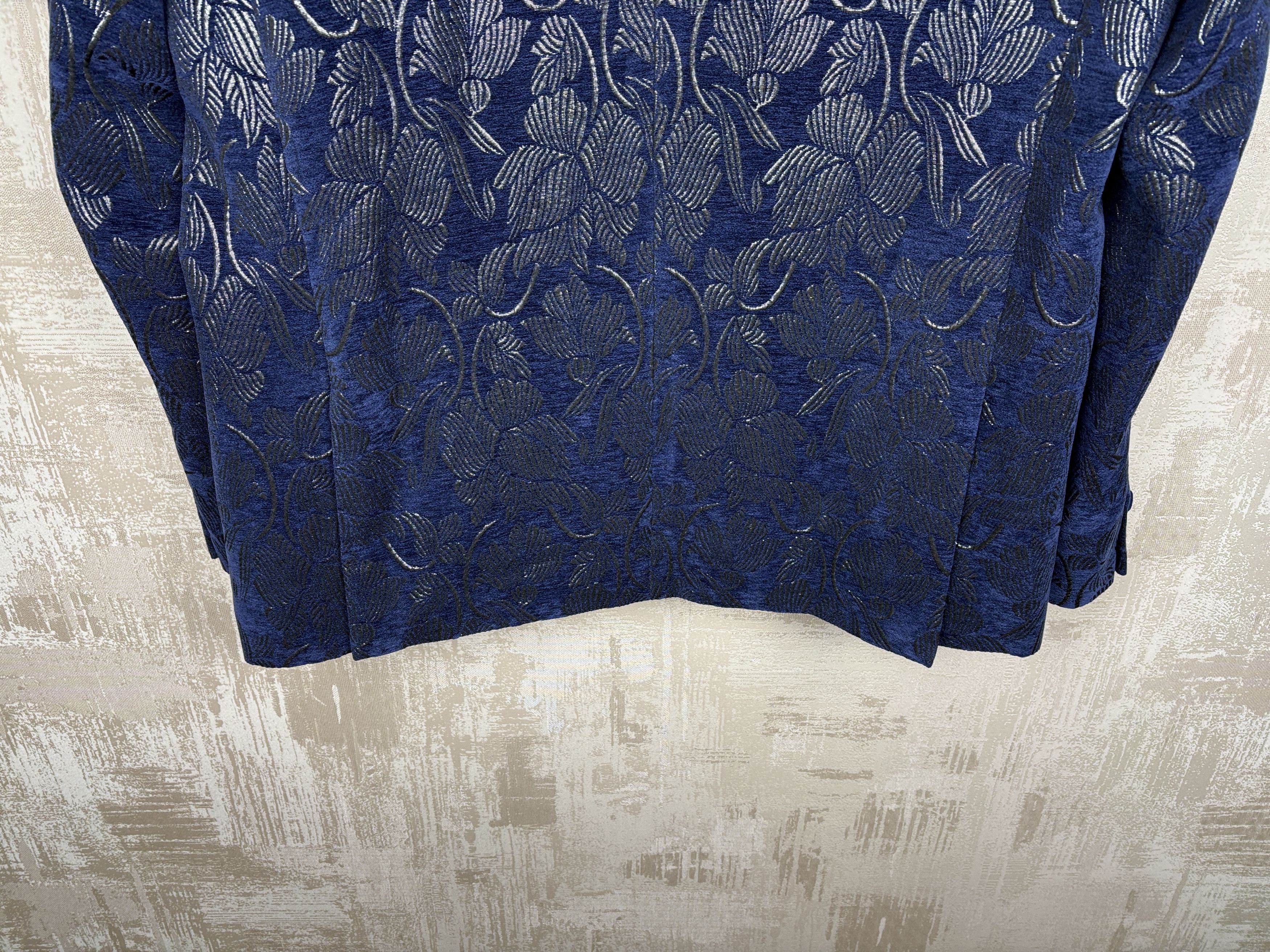 Joe Browns Joe Browns Silver Jacquard Blazer Size UK/US 46, EU 56 Size 46R - 19 Thumbnail