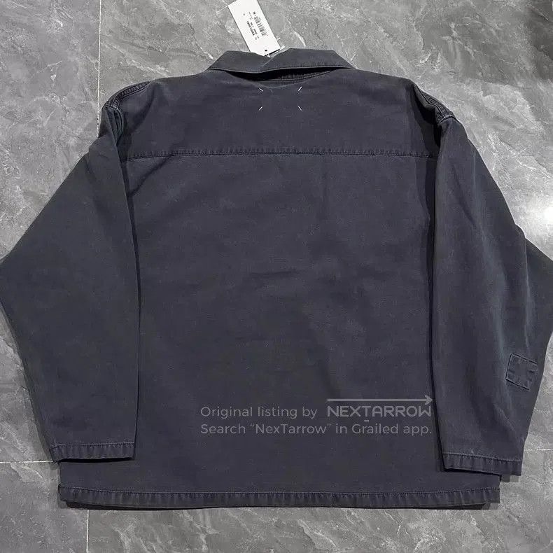 Maison Margiela Maison Margiela Long Sleeve Denim Sweatshirt. Size US L / EU 52-54 / 3 - 2 Thumbnail