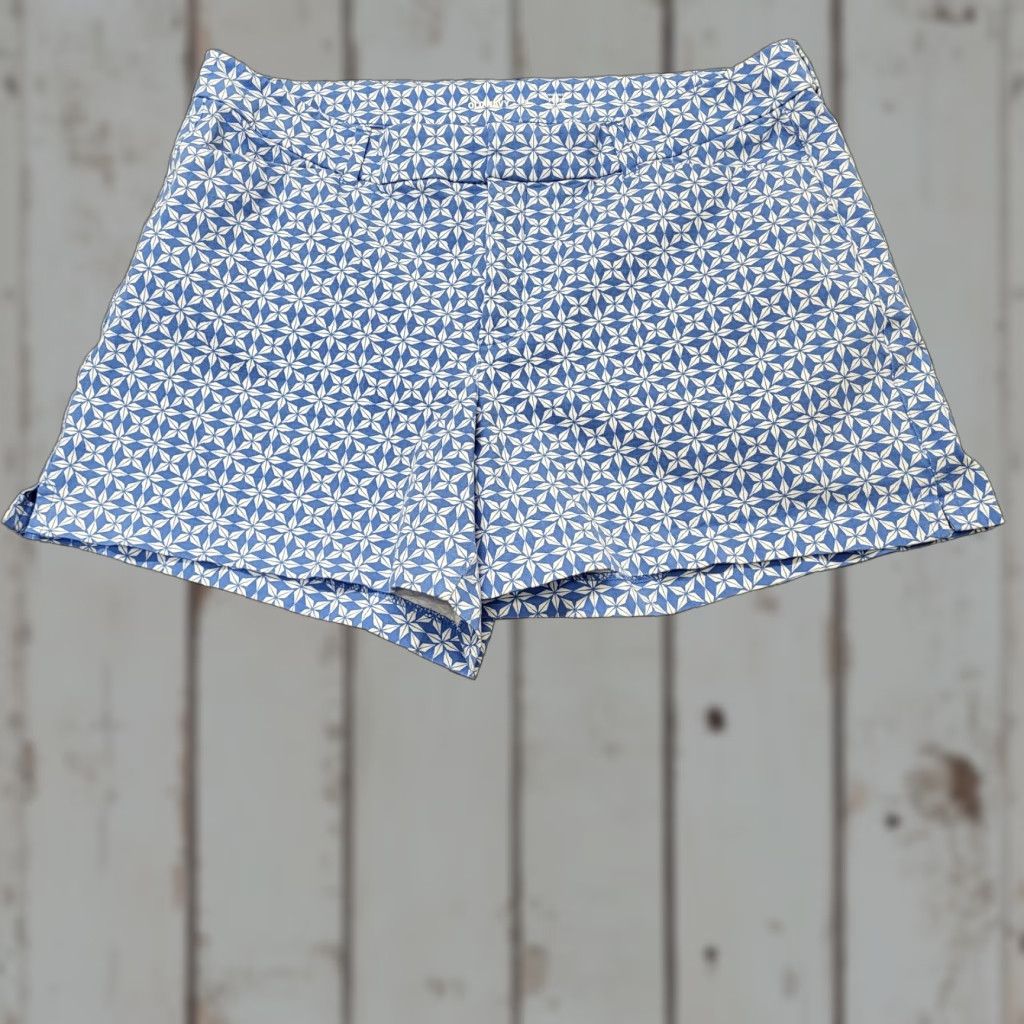Old Navy Old Navy Shorts Womens 16 Blue High Rise Pixie Comfort Stretch Denim Pocket Summer Casual Womens Size 38" / US 16 / IT 52 - 1 Thumbnail