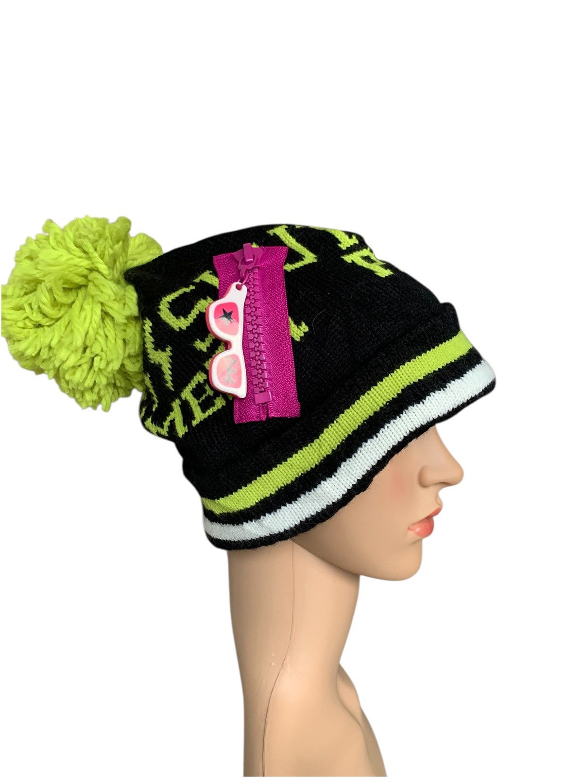 Designer × Japanese Brand × Kapital Rare Design Paparazzo Beany Hat Style Size ONE SIZE - 3 Thumbnail