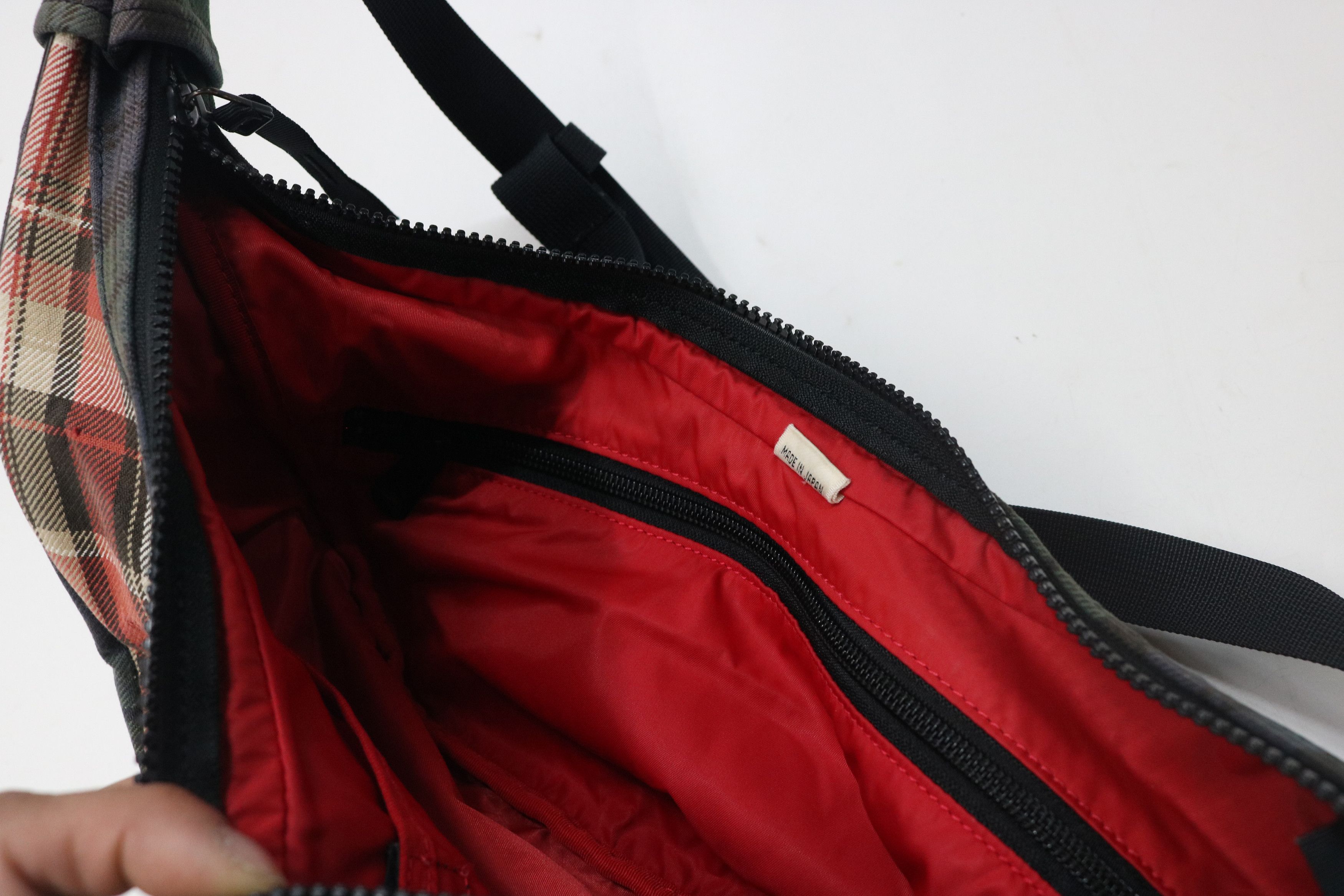 Porter PORTER x ATMOS Check Crossbody Bag Size ONE SIZE - 8 Thumbnail