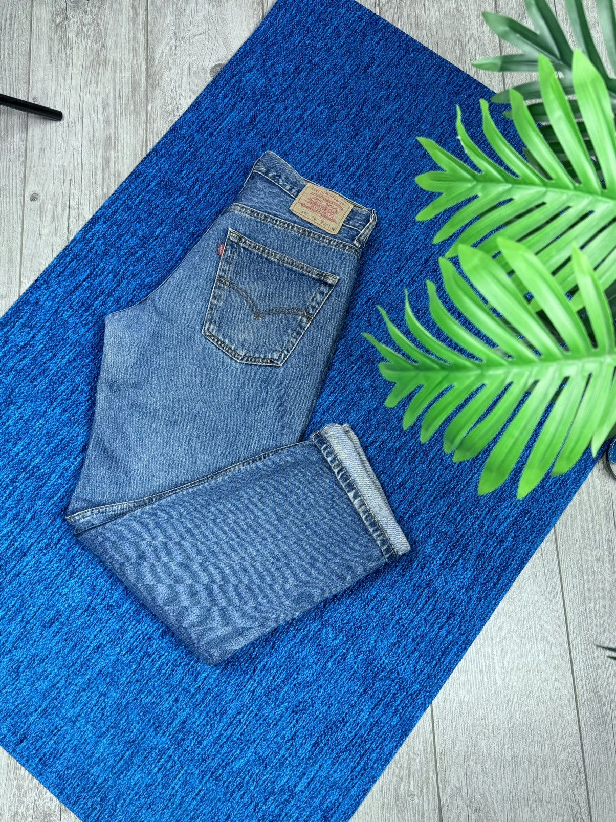 Levi's × Levi's Vintage Clothing × Vintage Vintage Levi’s Jeans 582 2002 Size W33 L32 Size US 33 - 2 Thumbnail