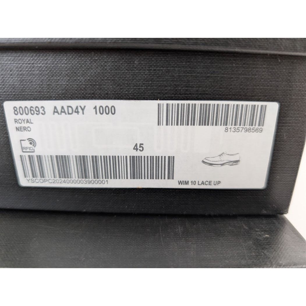 Saint Laurent Paris o1rshd1 Wim 10 Lace up shoe boots in Nero Size US 12 / EU 45 - 23 Thumbnail
