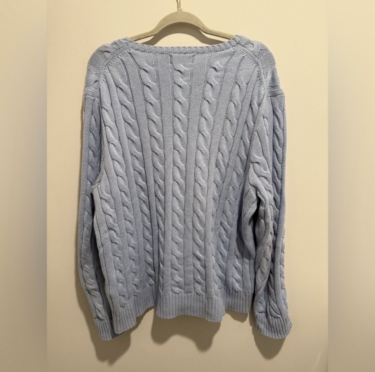 Polo Ralph Lauren Polo Ralph Lauren Cableknit Sweater Size US L / EU 52-54 / 3 - 3 Thumbnail