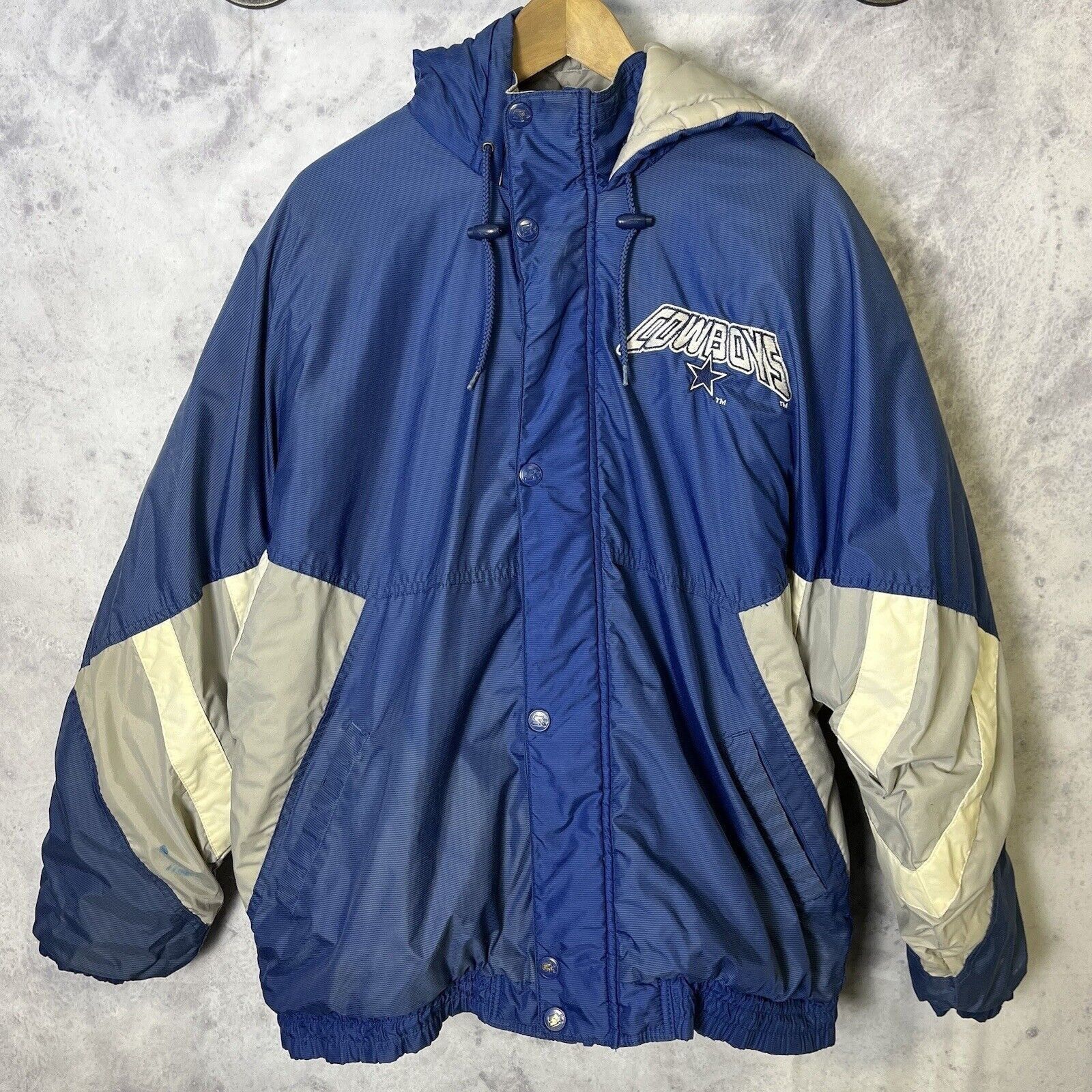 Vintage Vintage Dallas Cowboys Jacket Mens XL NFL Starter Puffer