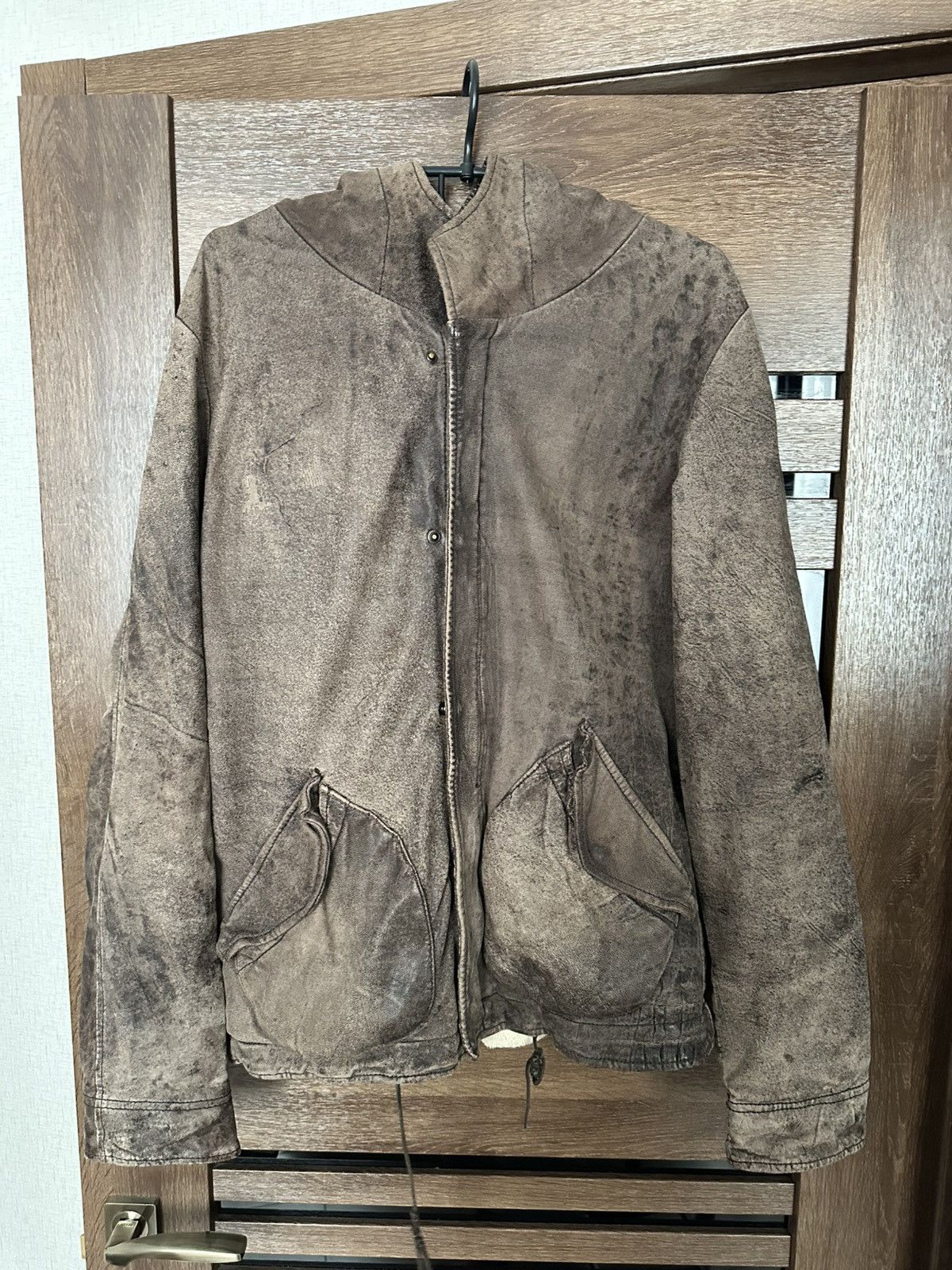 Giorgio Brato Giorgio Brato Leather Zip Jacket Vintage Size US M / EU 48-50 / 2 - 2 Thumbnail