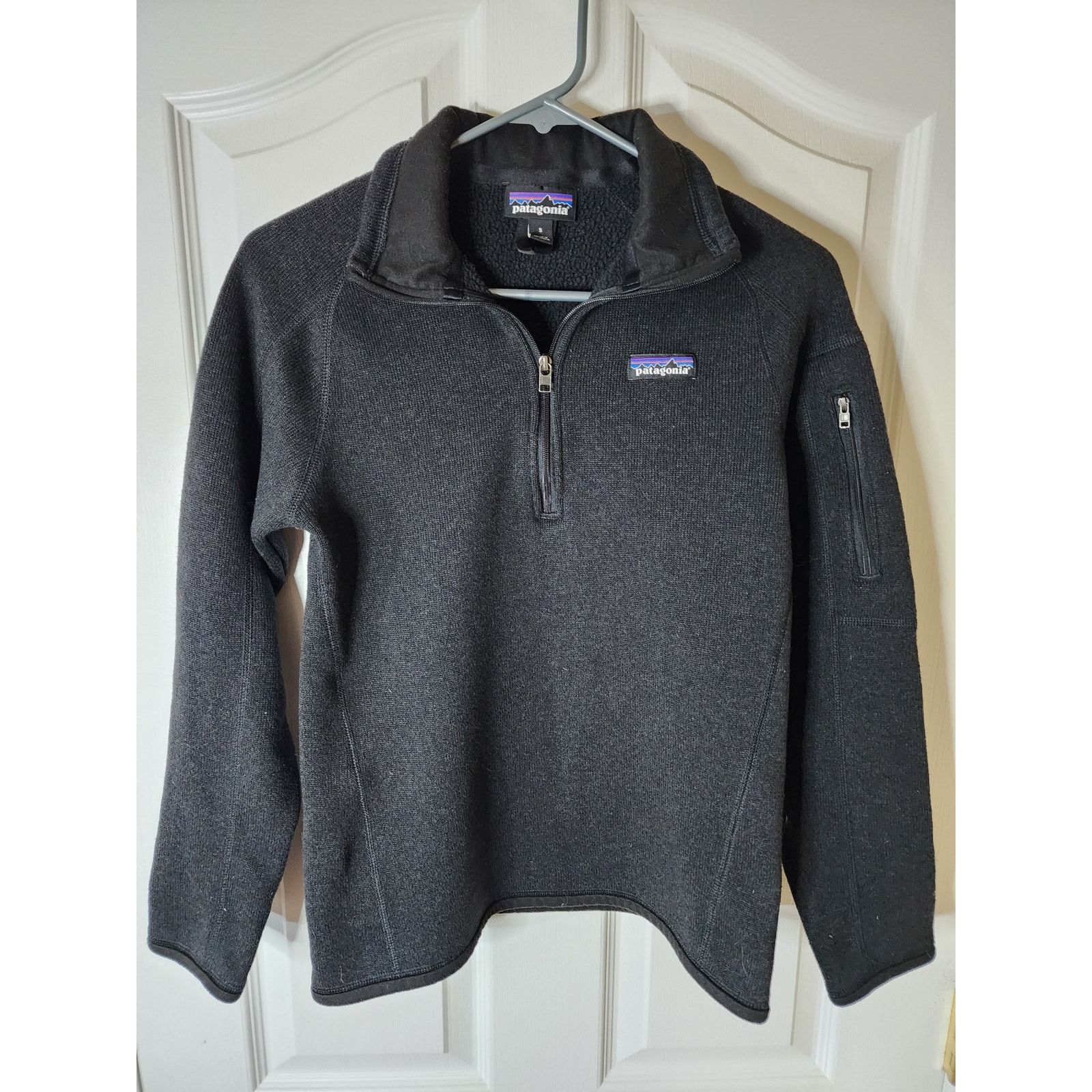 Patagonia Patagonia Better Sweater 1/4 Zip Knit Fleece Women's S Black Size S / US 4 / IT 40 - 1 Thumbnail
