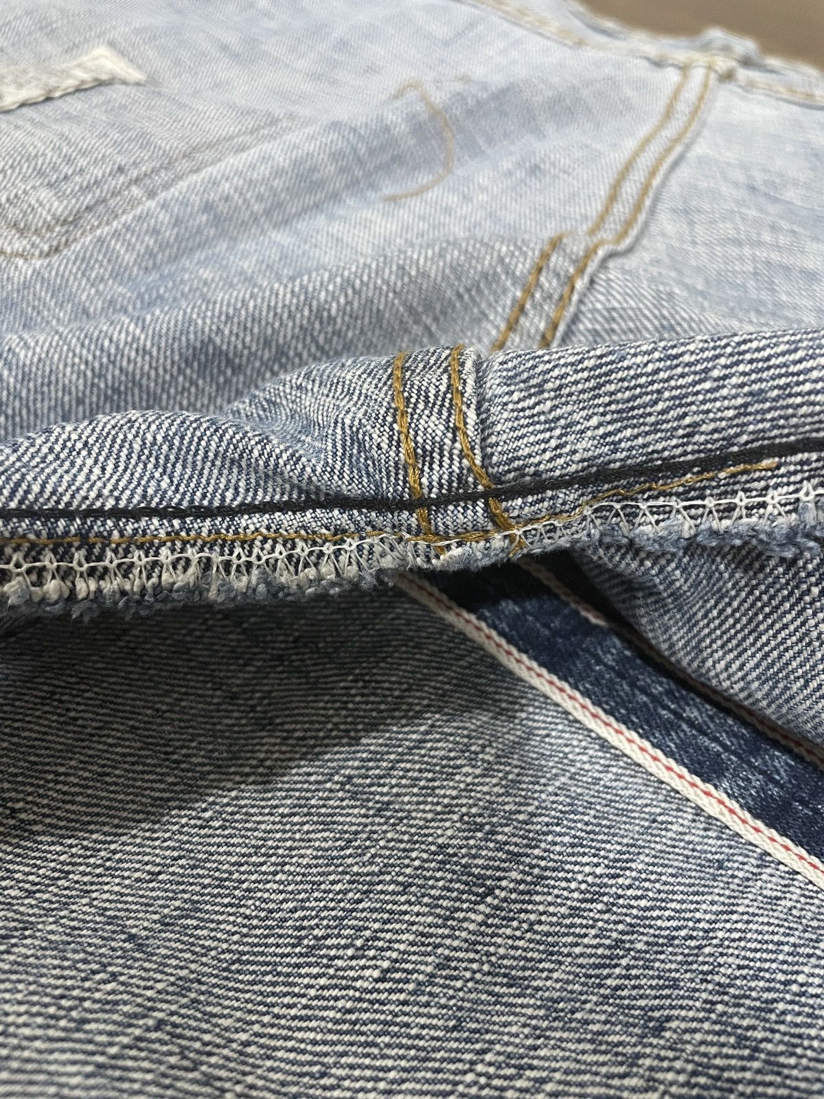 Levi's × Vintage Very Rare Vintage Levi’s 501 Big E Selvedge All Around Size US 34 / EU 50 - 17 Thumbnail