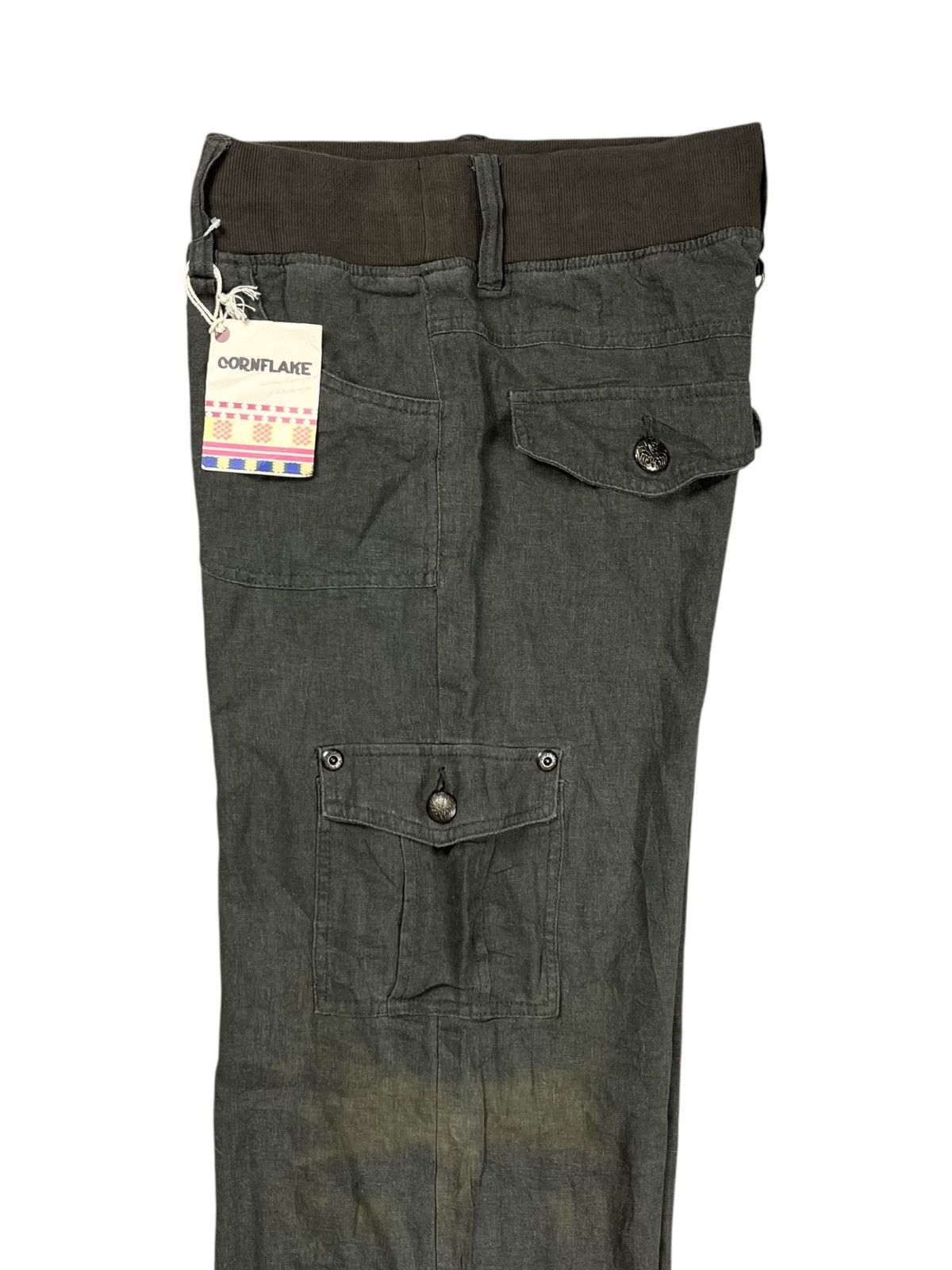 Le Grande Bleu (L.G.B.) 2000s Cornflake - Apocalypse Style Easy Pants Flared Cargo Size US 29 - 4 Thumbnail
