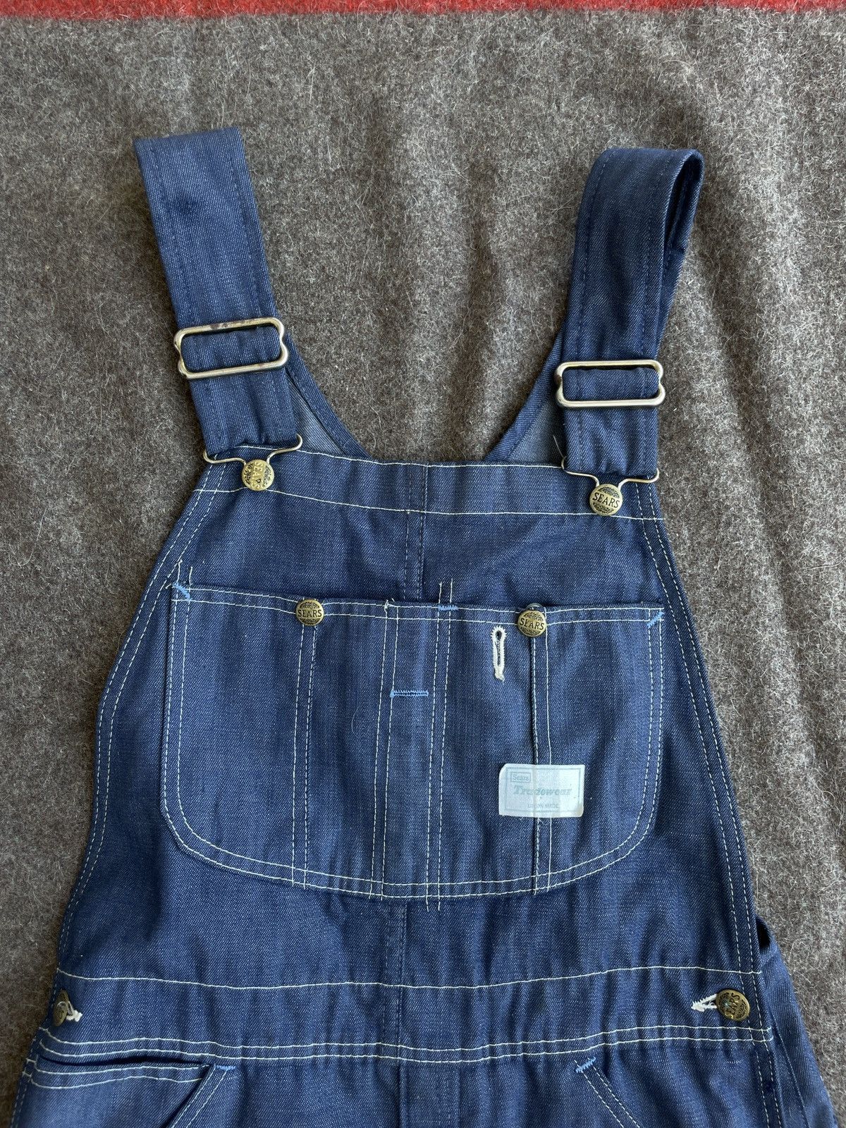 Vintage Vintage Sears Tradewear Overalls from 70-s Size US 30 / EU 46 - 2 Thumbnail