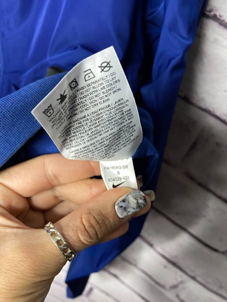 Nike Womens Vibtage Lether jacket Nike tech fleece STREETWEAR Size S / US 4 / IT 40 - 4 Thumbnail