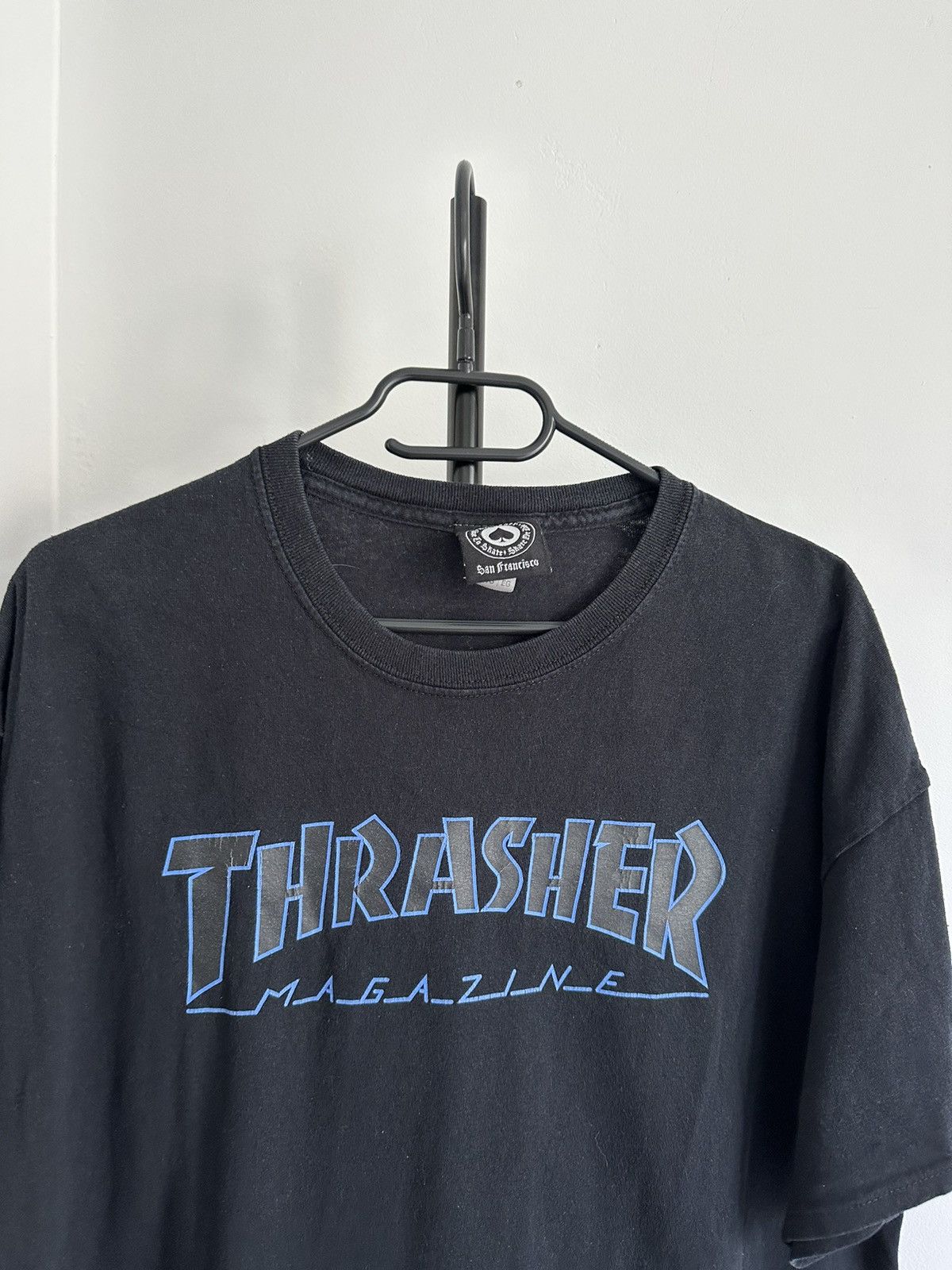 Thrasher THRASHER magazine vintage black t-shirt Size US XL / EU 56 / 4 - 3 Thumbnail