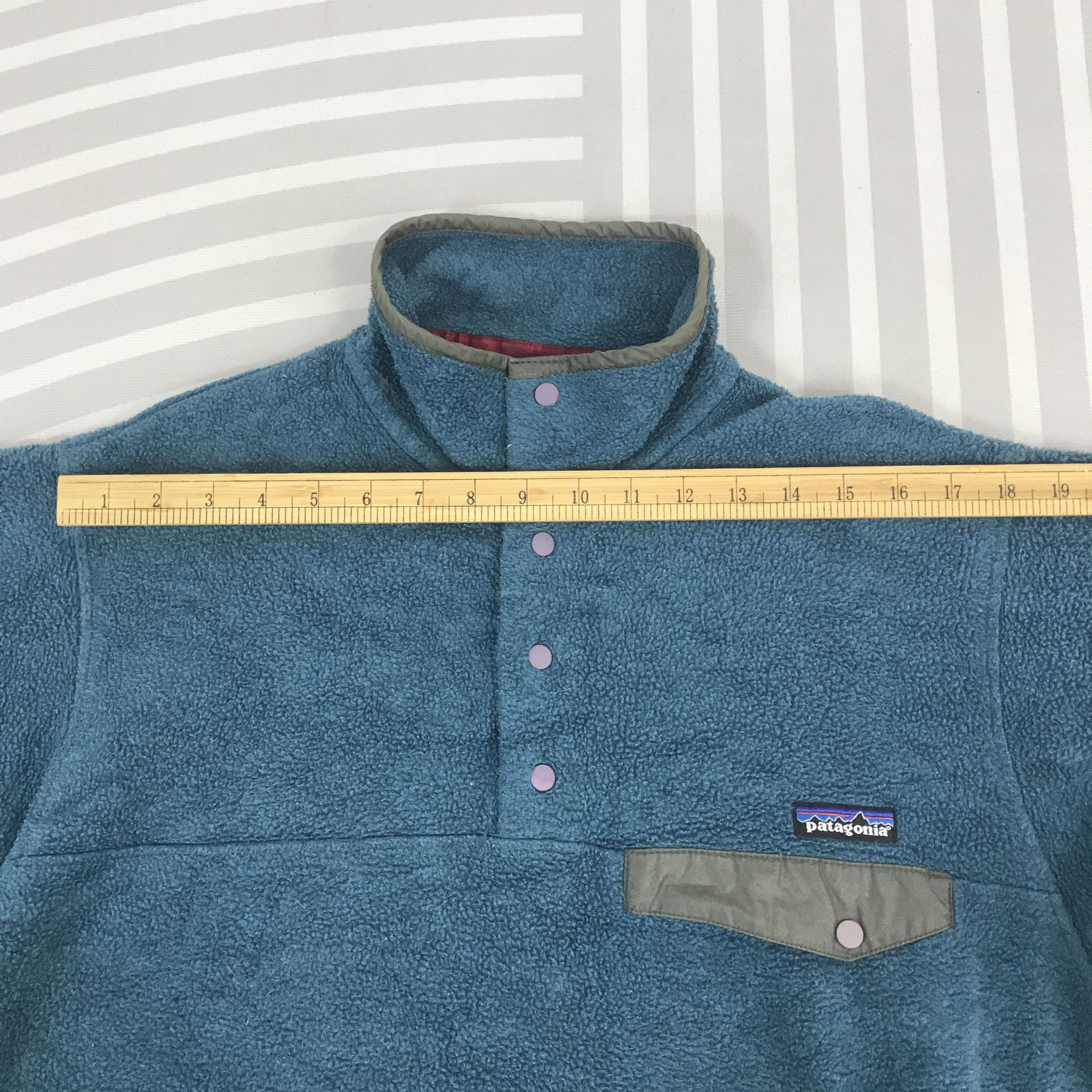 Patagonia × Vintage Vintage Pantagonia fleece single pocket Jacket Size US S / EU 44-46 / 1 - 5 Thumbnail