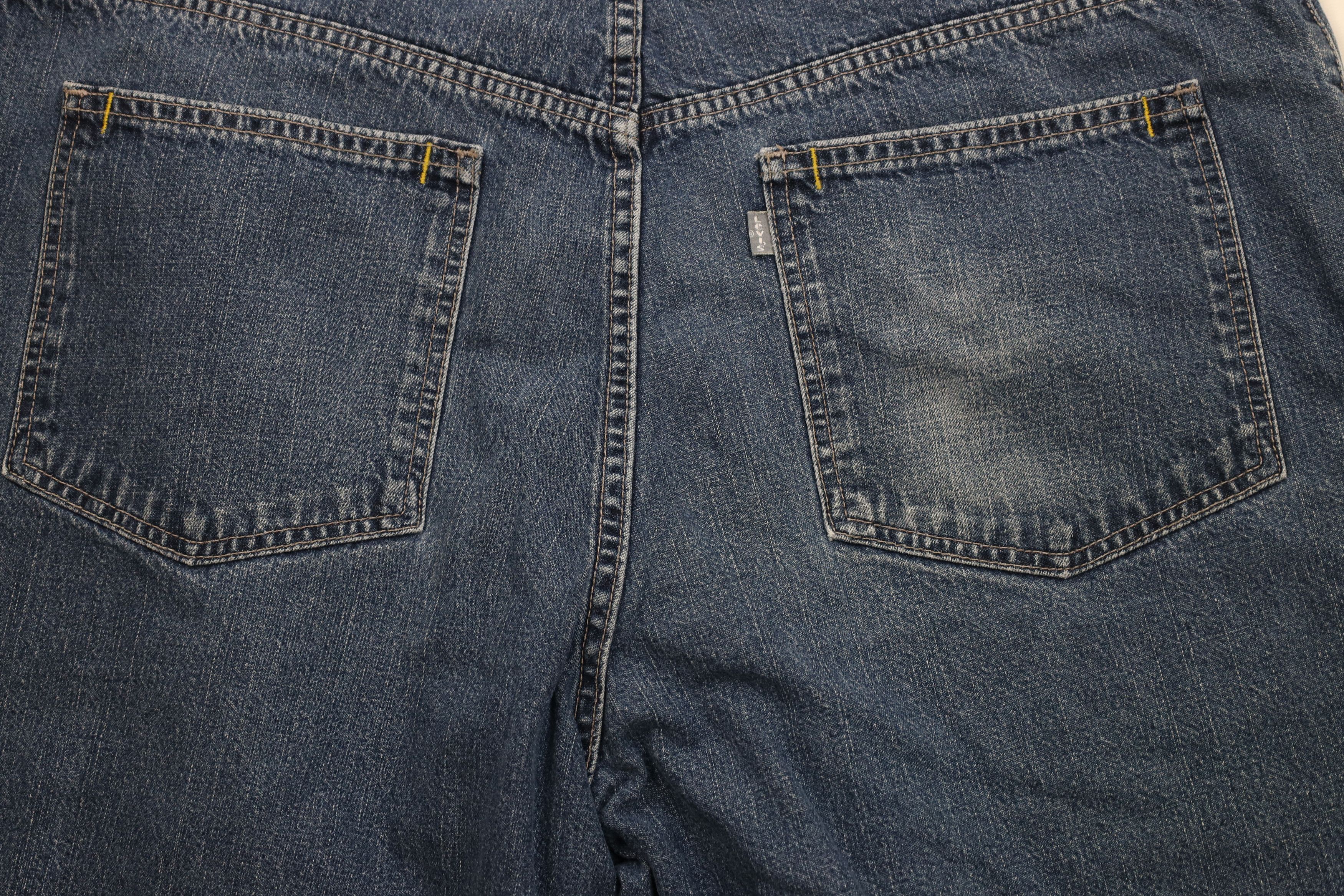 Levi's Vintage Y2K 2002 Levis SilverTab Fit Denim Jean Shorts Jorts Size US 42 / EU 58 - 11 Thumbnail