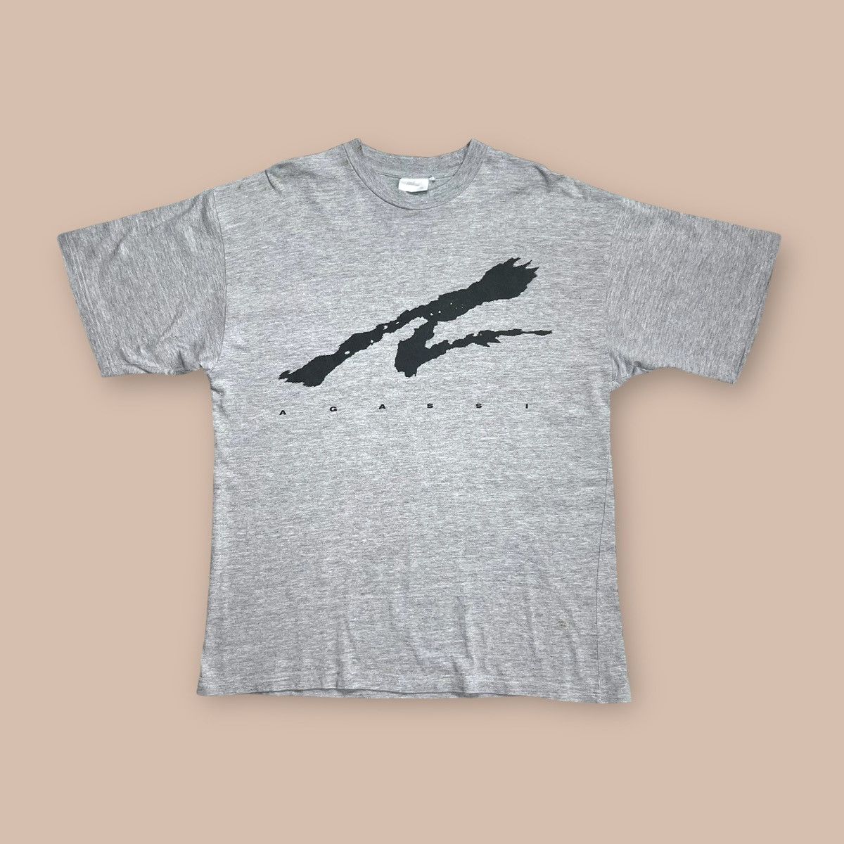 Nike Vintage 2000s Nike Andre Agassi Graphic logo "Agassi" Tee Size US M / EU 48-50 / 2 - 1 Thumbnail
