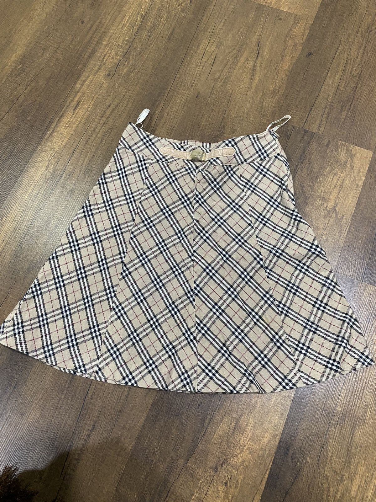 Burberry Burberry Nova Check Cotton Skirt Size 22" - 1 Thumbnail