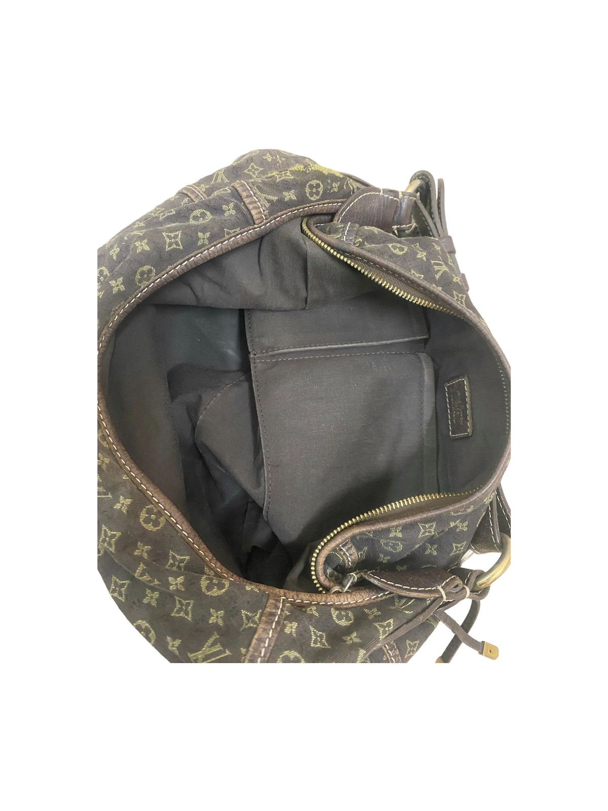 Louis Vuitton Louis Vuitton Monogram Mini Lin Manon MM Shoulder Bag Ebene Size ONE SIZE - 10 Thumbnail