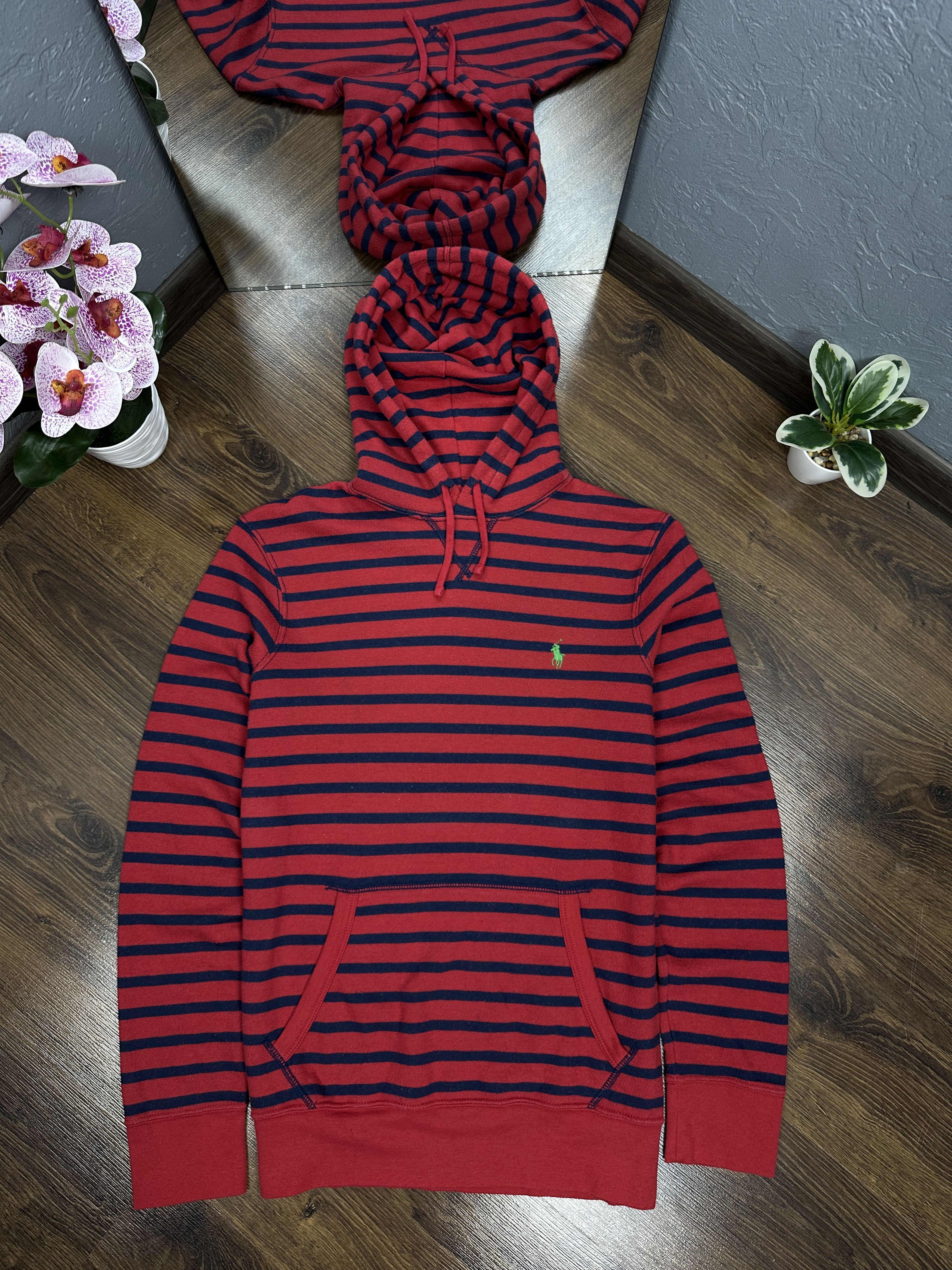 Polo Ralph Lauren Polo Ralph Lauren Vintage Mens Striped Hoodie y2k Size US S / EU 44-46 / 1 - 1 Thumbnail