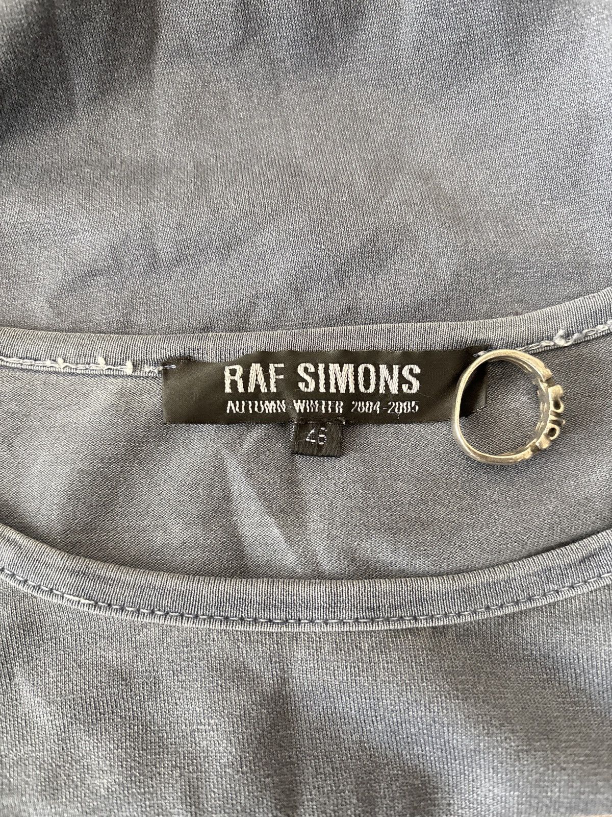 Raf Simons Raf Simons AW2004 “Waves” Rave Signal Blue Long Sleeve Size US S / EU 44-46 / 1 - 7 Thumbnail
