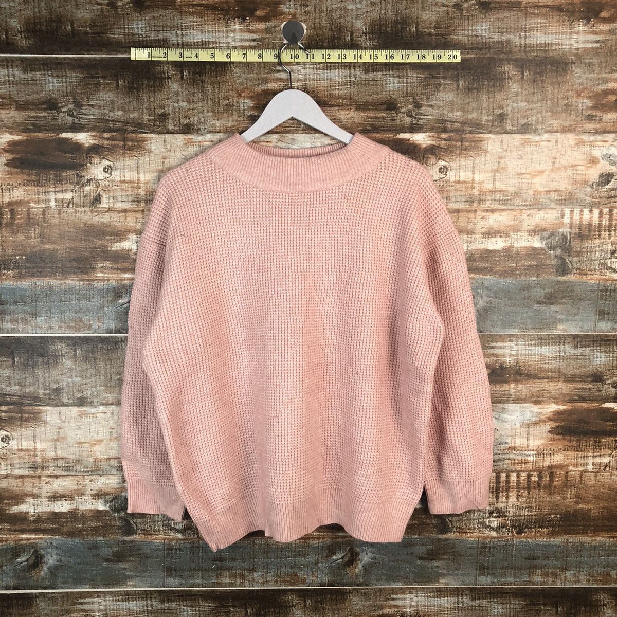 Homespun Knitwear × Japanese Brand Persodea Pink vintage Knitwear #A2261 Size XL / US 12-14 / IT 48-50 - 1 Thumbnail