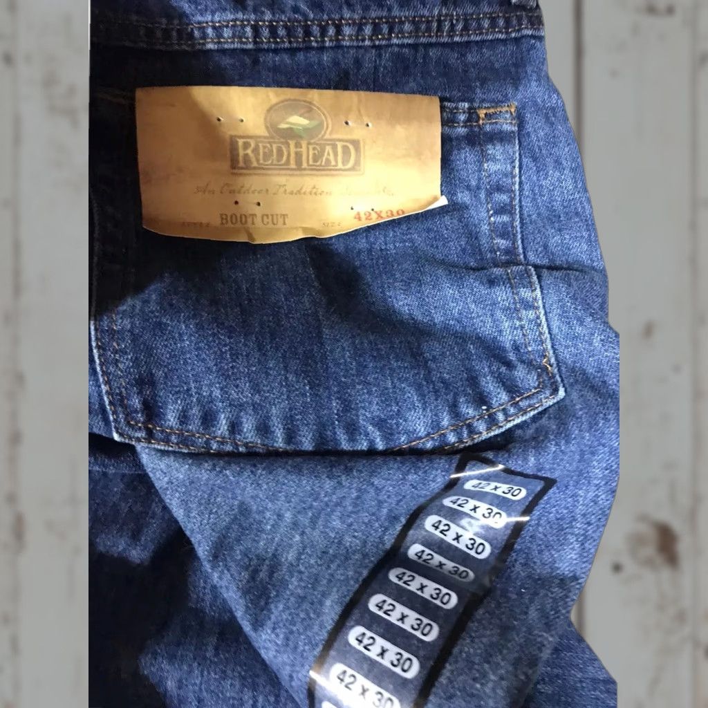 J Brand REDHEAD Medium Wash Bootcut Jeans Mens Size 42x30 Blue Size US 42 / EU 58 - 1 Thumbnail