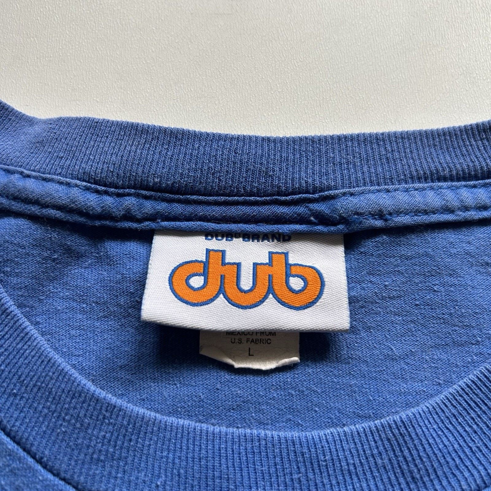 Vintage Vintage Dub Brand Shirt Large 90s Y2K Graffiti Art Snowboard Size US L / EU 52-54 / 3 - 3 Thumbnail