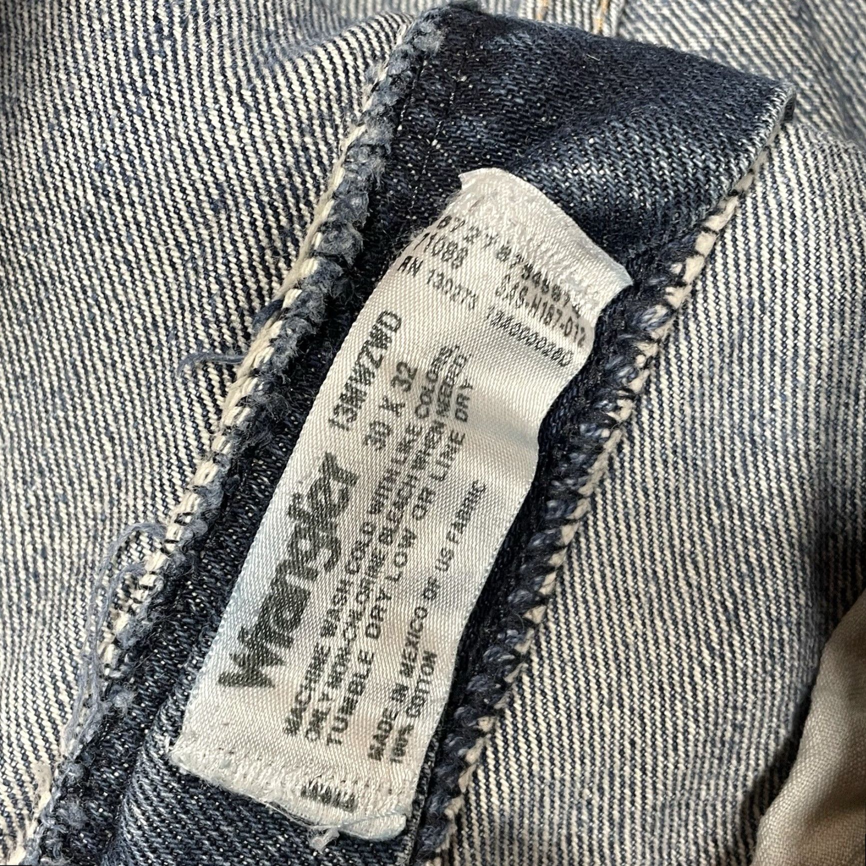 Wrangler VINTAGE Wrangler Jeans Men 30x32 Denim Pants Western Cowboy Work Blue Straight Denim Size US 30 / EU 46 - 2 Thumbnail