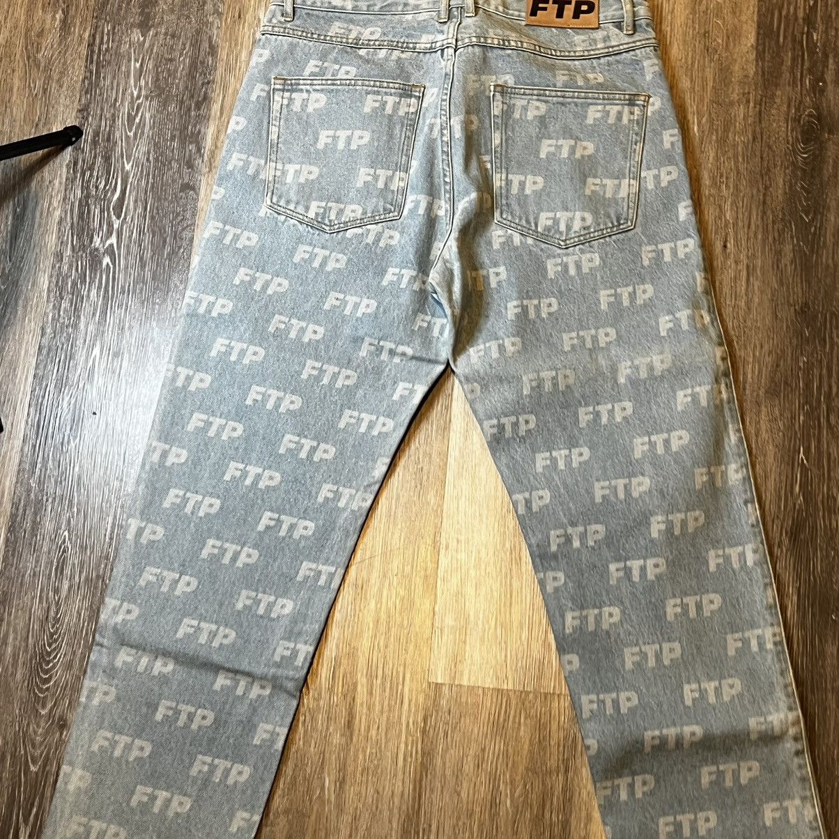 Fuck The Population Fuck The Population Allover Denim pant Jeans Size US 32 / EU 48 - 21 Thumbnail